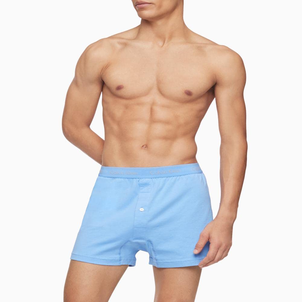 Calvin Klein Men's Cotton Classics 3-Pack Knit Boxer