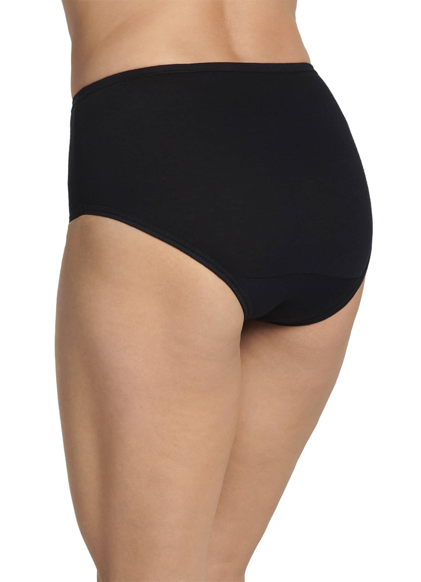 Jockey Women's Underwear 100% Cotton Elance Brief - 6 Pack