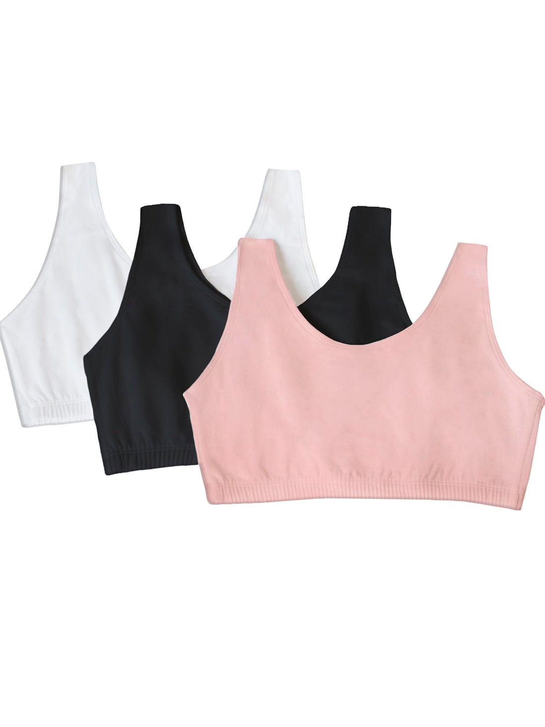 Fruit of the Loom Women's Cotton Tank Bra for Women - Ultimate Comfort & Breathable Fit