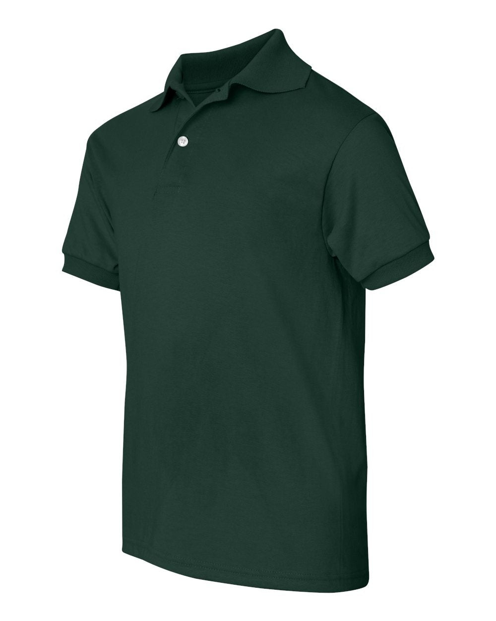 Hanes Boys' Short Sleeve Eco Smart Jersey Polo