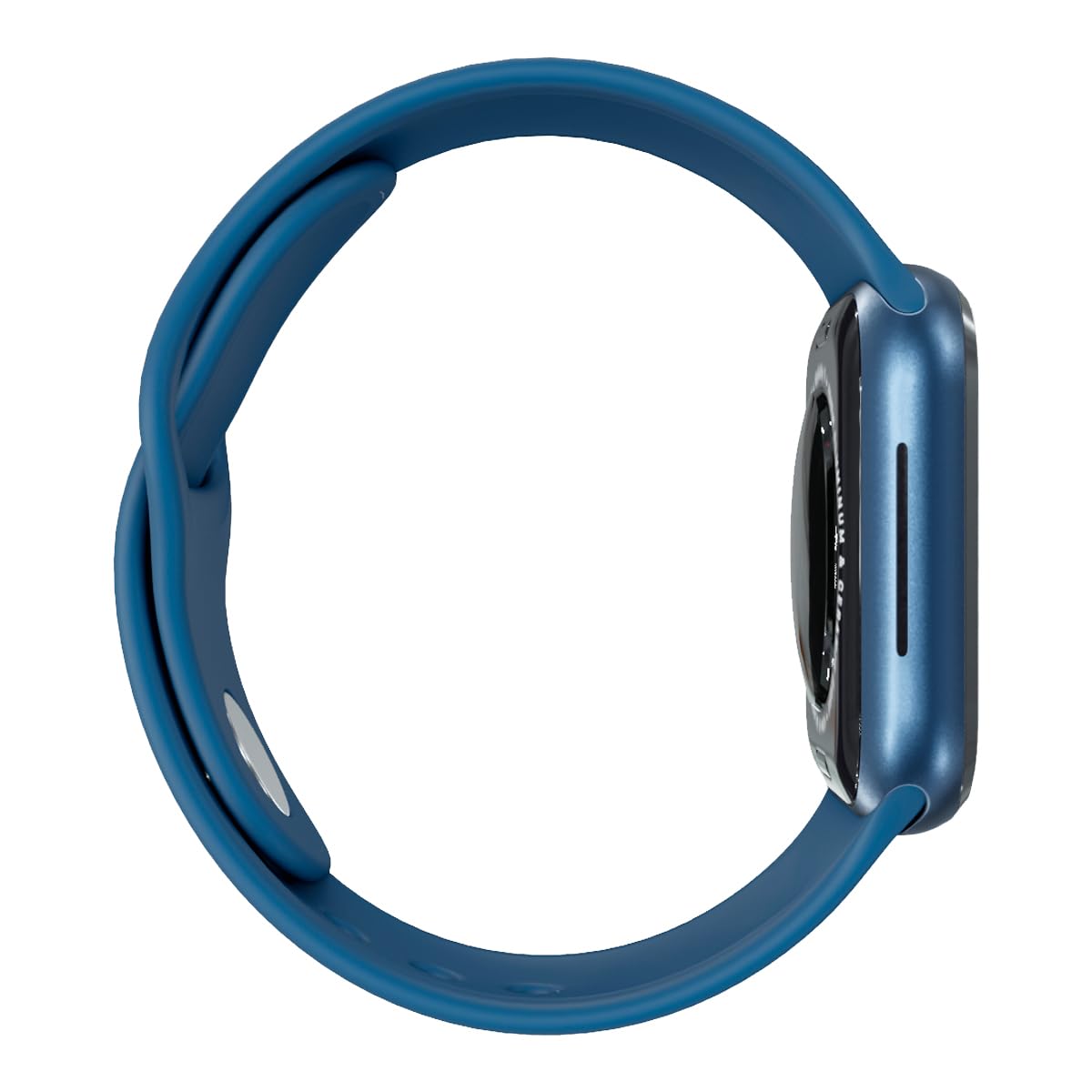 Apple Watch Series 7 (GPS, 41mm) Starlight Aluminum Case with Starlight Sport Band, Regular (Renewed)