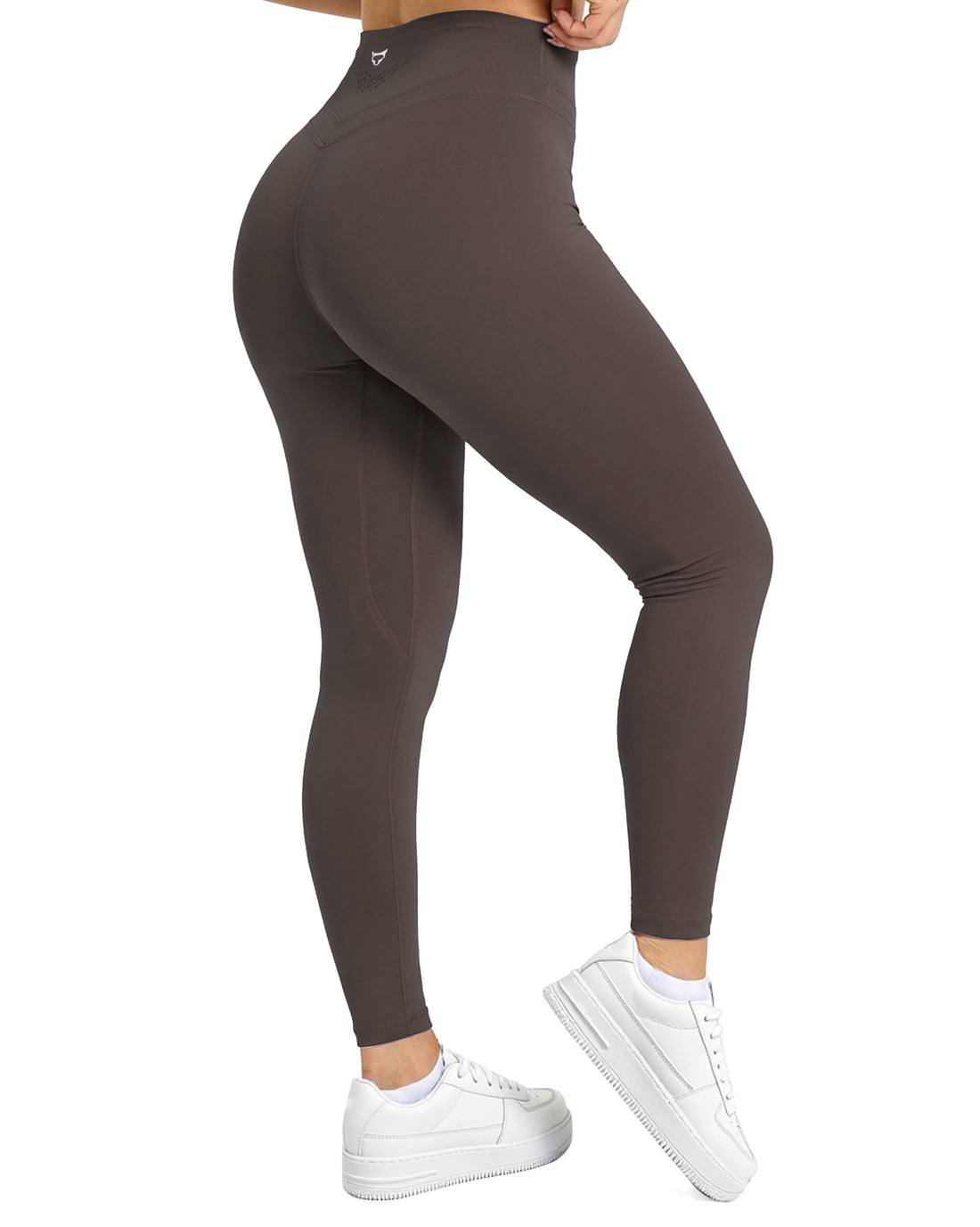 TomTiger Women's Yoga Leggings 25" High Waisted Tummy Control Athletic Workout Pants 7/8 for Gym, Pilates, Running