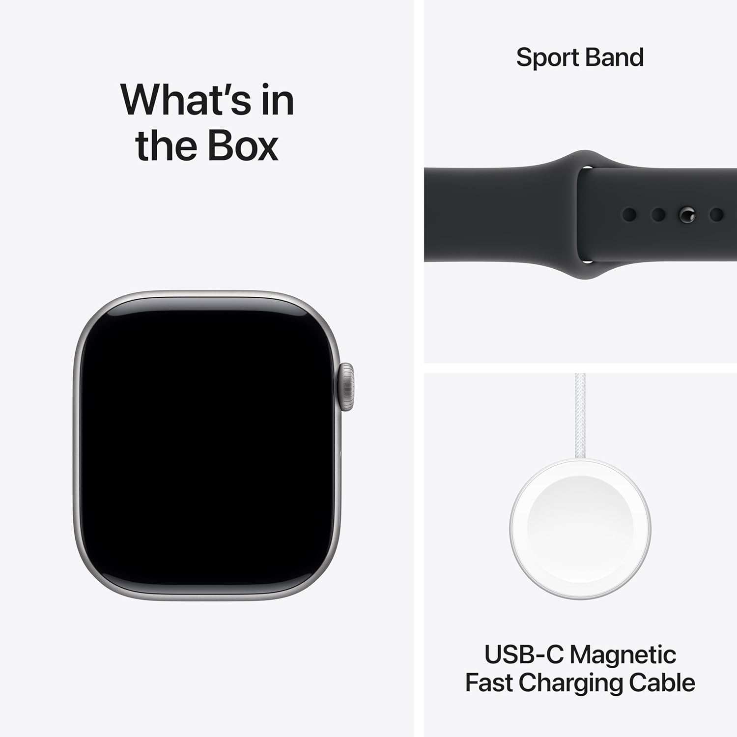 Apple Watch Series 11 [GPS + Cellular 46mm] Smartwatch with Space Grey Aluminum Case with Black Sport Band - S/M. Sleep Score, Fitness Tracker, Health Monitoring, Always-On Display, Water Resistant