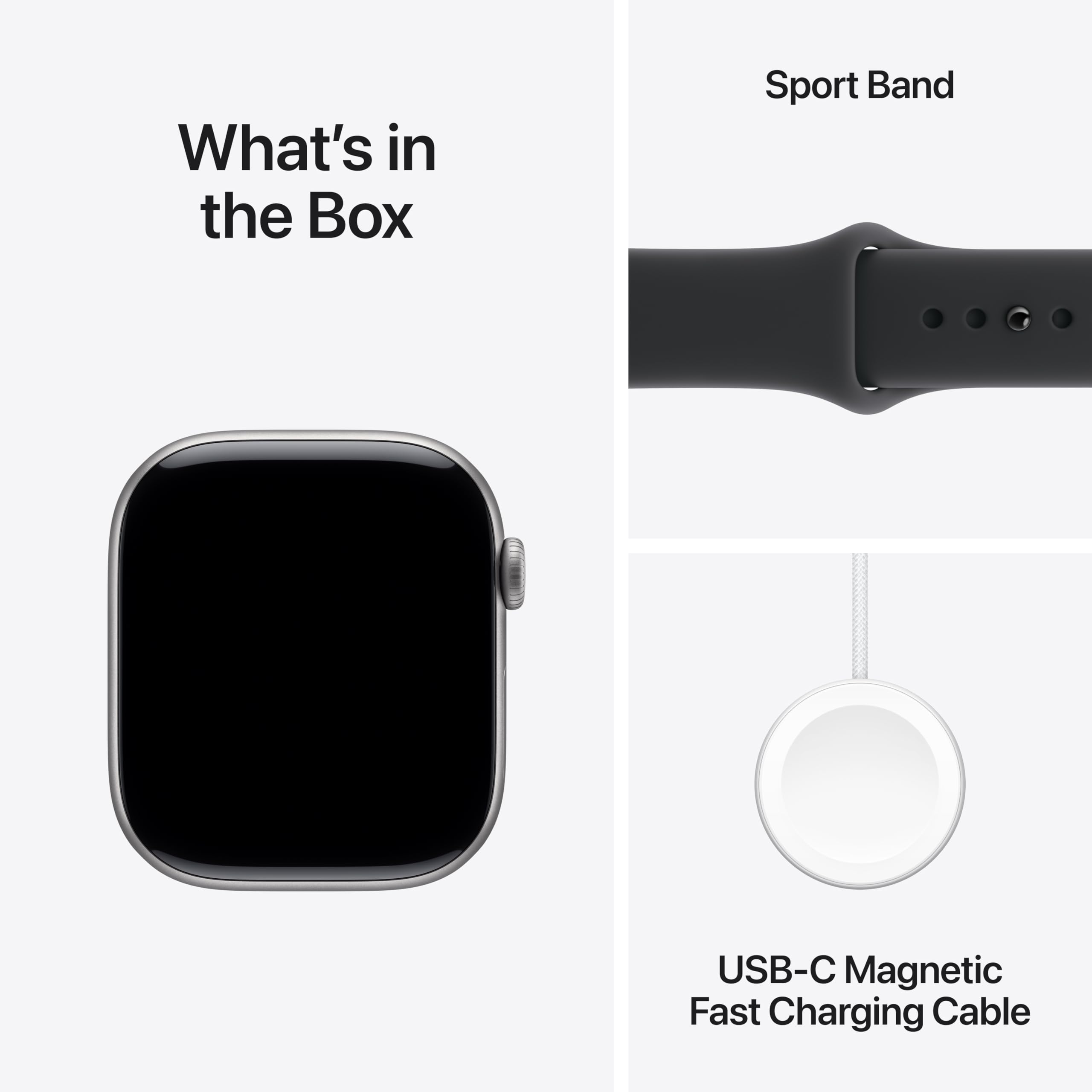 Apple Watch Series 11 [GPS 42mm] Smartwatch with Rose Gold Aluminum Case with Light Blush Sport Band - S/M., Fitness Tracker, Water Resistant (Renewed)