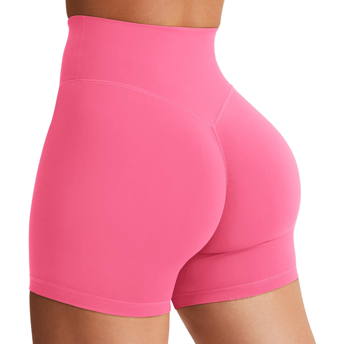 YEOREO SoftHue Women's Biker Shorts Workout Hidden Scrunch Gym Shorts | High Waist, Tummy Control, Buttery Soft, No Front Seam, Running Shorts, 3.6" /4.5" / 6"