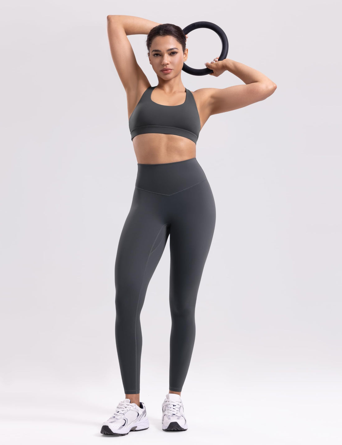 ENERBLOOM Yoga Leggings for Women Hidden Scrunch 25"/28"