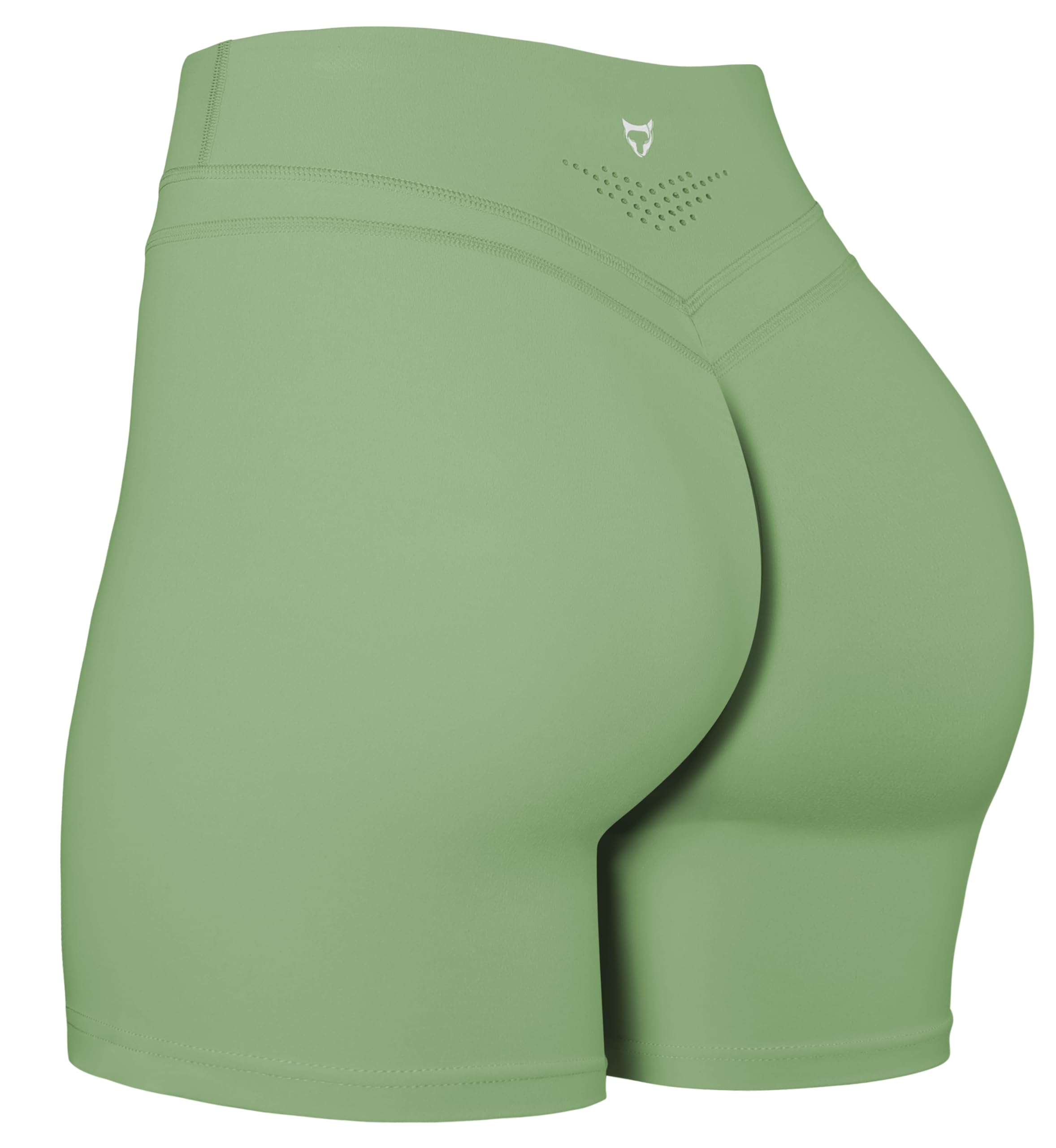 TomTiger Yoga Shorts for Women Tummy Control High Waist Biker Shorts Exercise Workout Curve Lifting Tights Short Pants