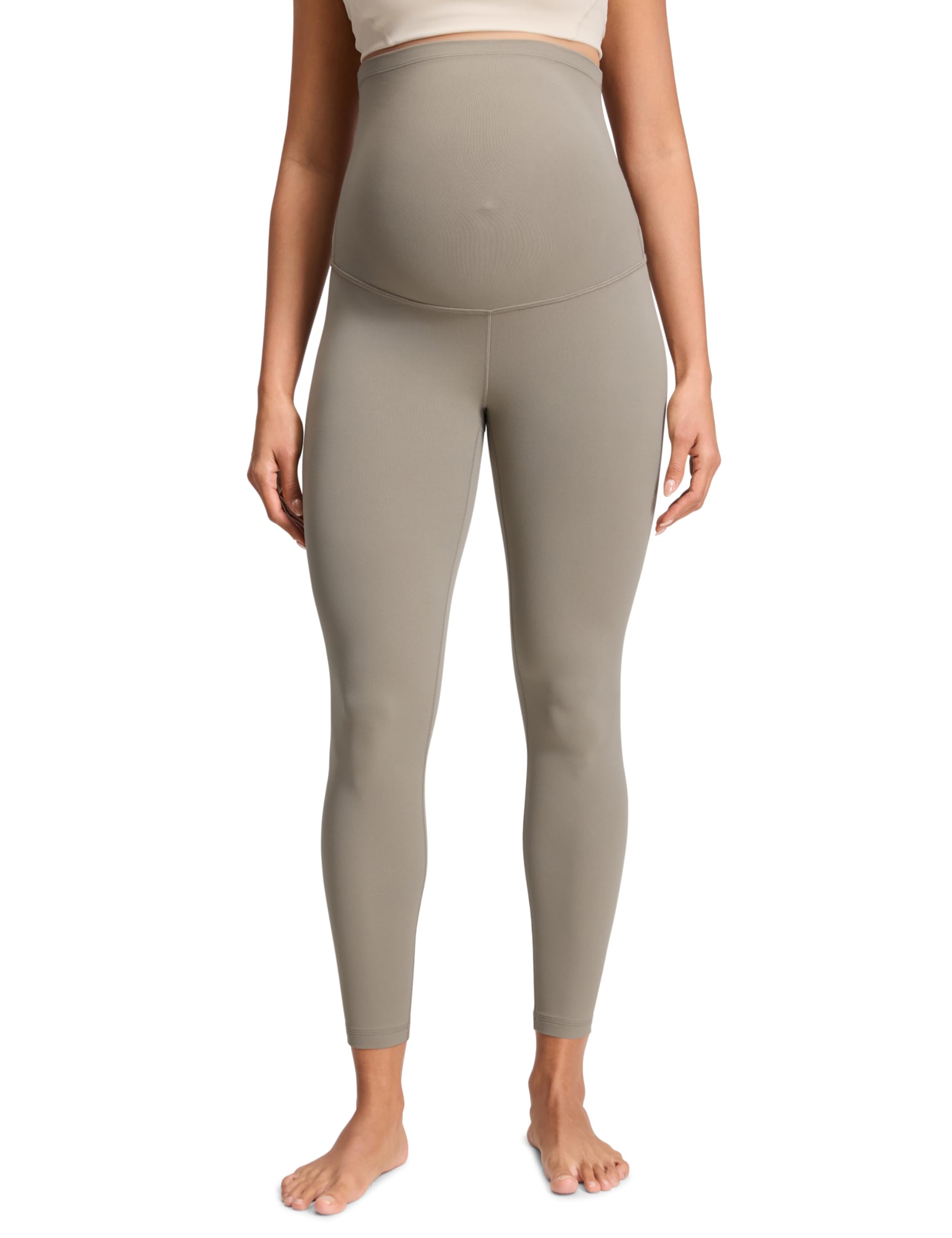 CRZ YOGA Maternity Leggings 25" | Butterluxe, Extremely Soft, Gentle Compression, Yoga, Super High Rise, U-shaped Belly, Pregnancy and Postpartum