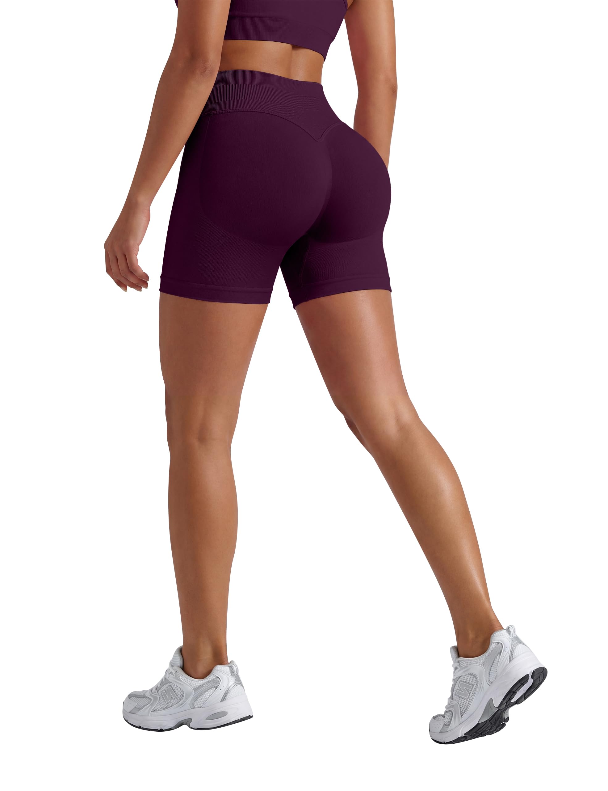 VVX Gym Shorts Women Workout High Waisted Scrunch Butt Lifting Tummy Control Seamless Yoga Biker Spandex Booty Shorts 3 Pack