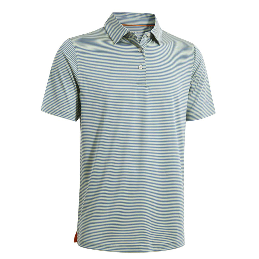 Men's Golf Polo Shirts Short Sleeve Striped Performance Moisture Wicking Dry Fit Golf Shirts for Men
