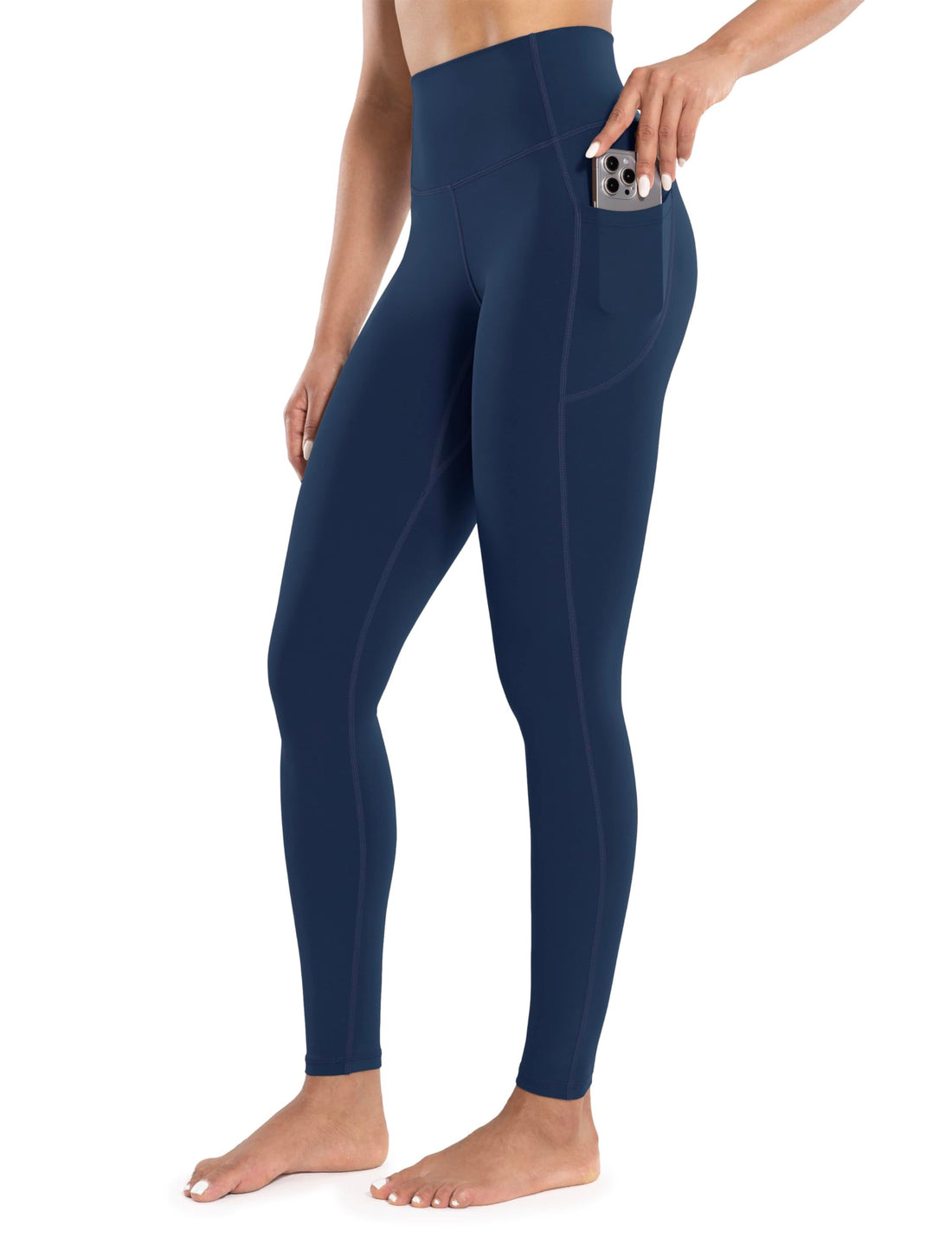 ENERBLOOM Workout Leggings with Pockets for Women High Waist 25"/28"