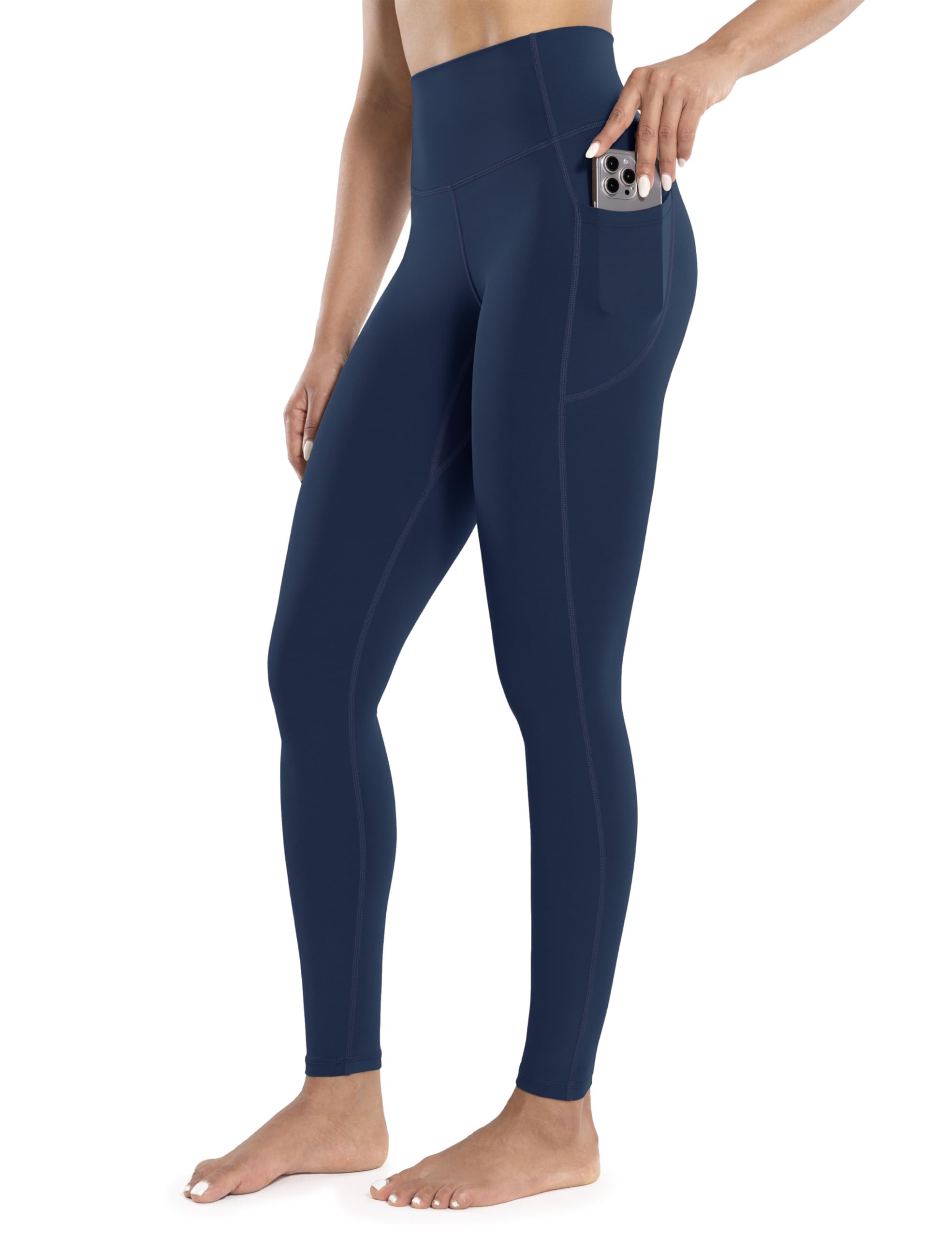 ENERBLOOM Workout Leggings with Pockets for Women High Waist 25"/28"