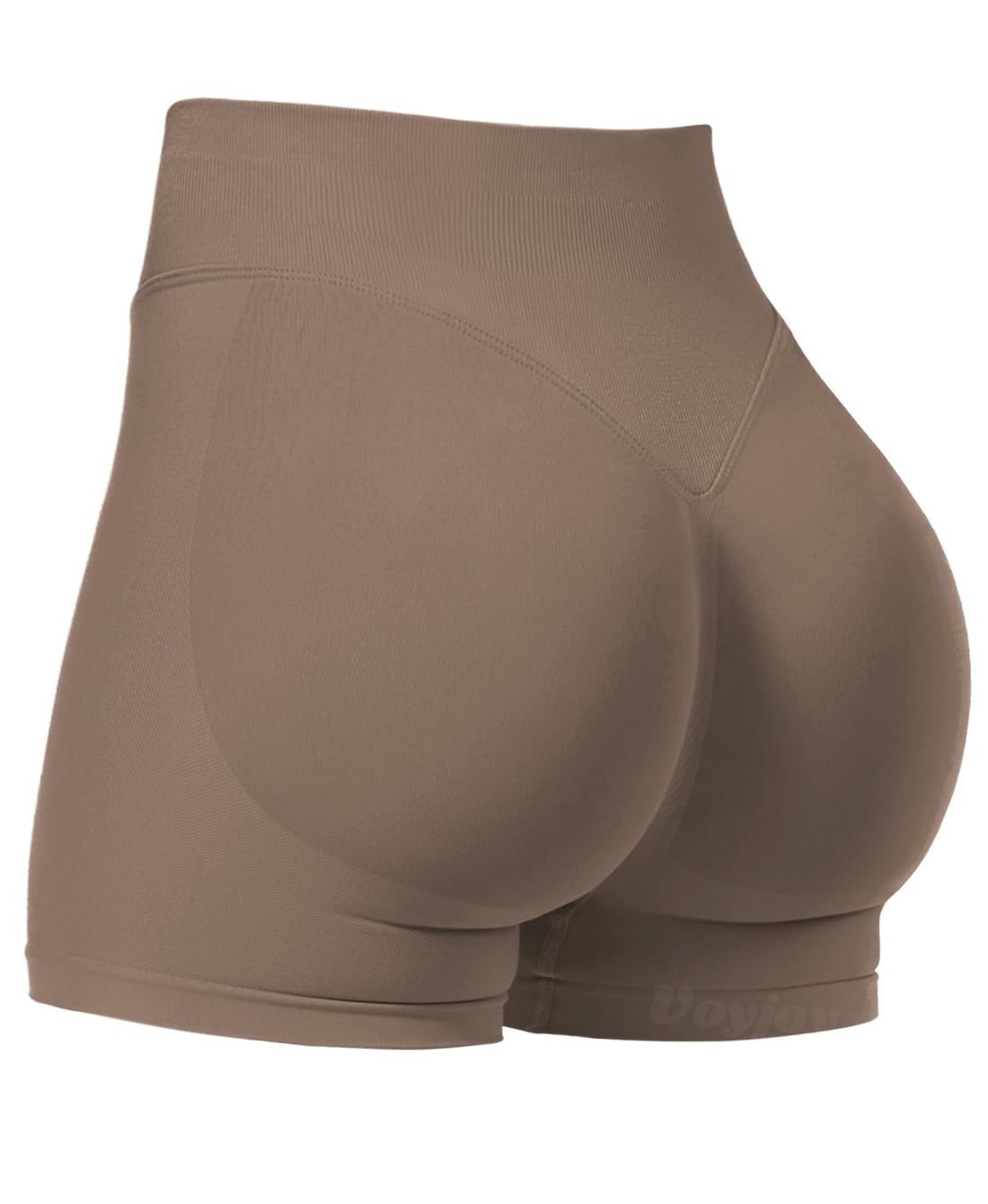 VOYJOY Women Workout Impact Shorts 2.5"/ 3.6"/ 4.5"/ 6" Scrunch Butt Booty | Tummy Control, High Waisted, Bike Short, Gentle Compression, for Women