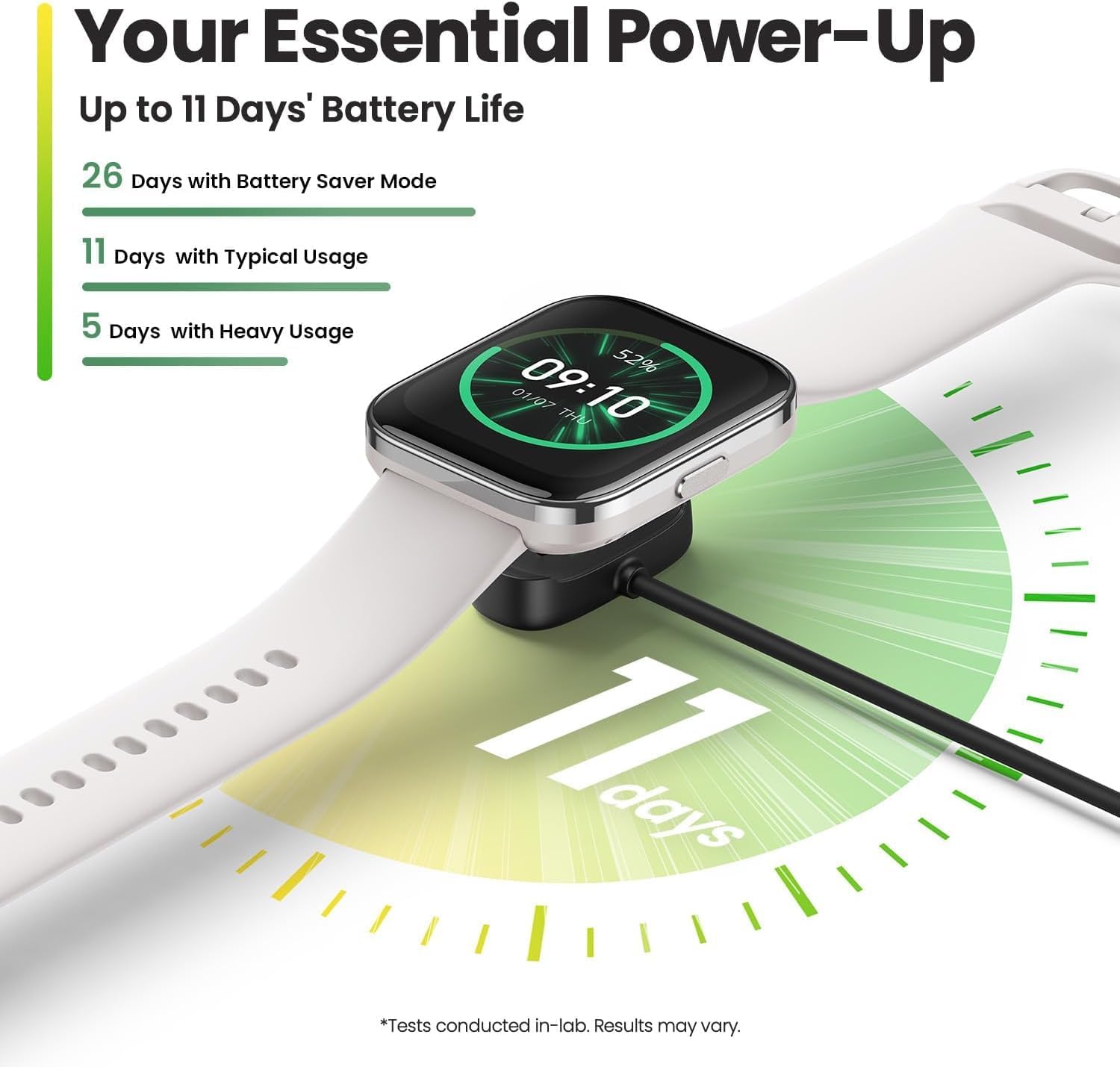 Amazfit Bip 5 Unity Smart Watch, 1.9" Screen, 11-Day Battery, iOS/Android