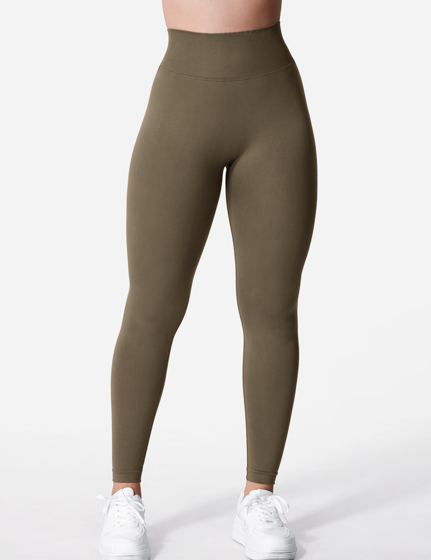 YEOREO CoreFlex Women Scrunch Workout Leggings High Waisted V Back Pants | Seamless, Gym, Yoga, Butt Lifting