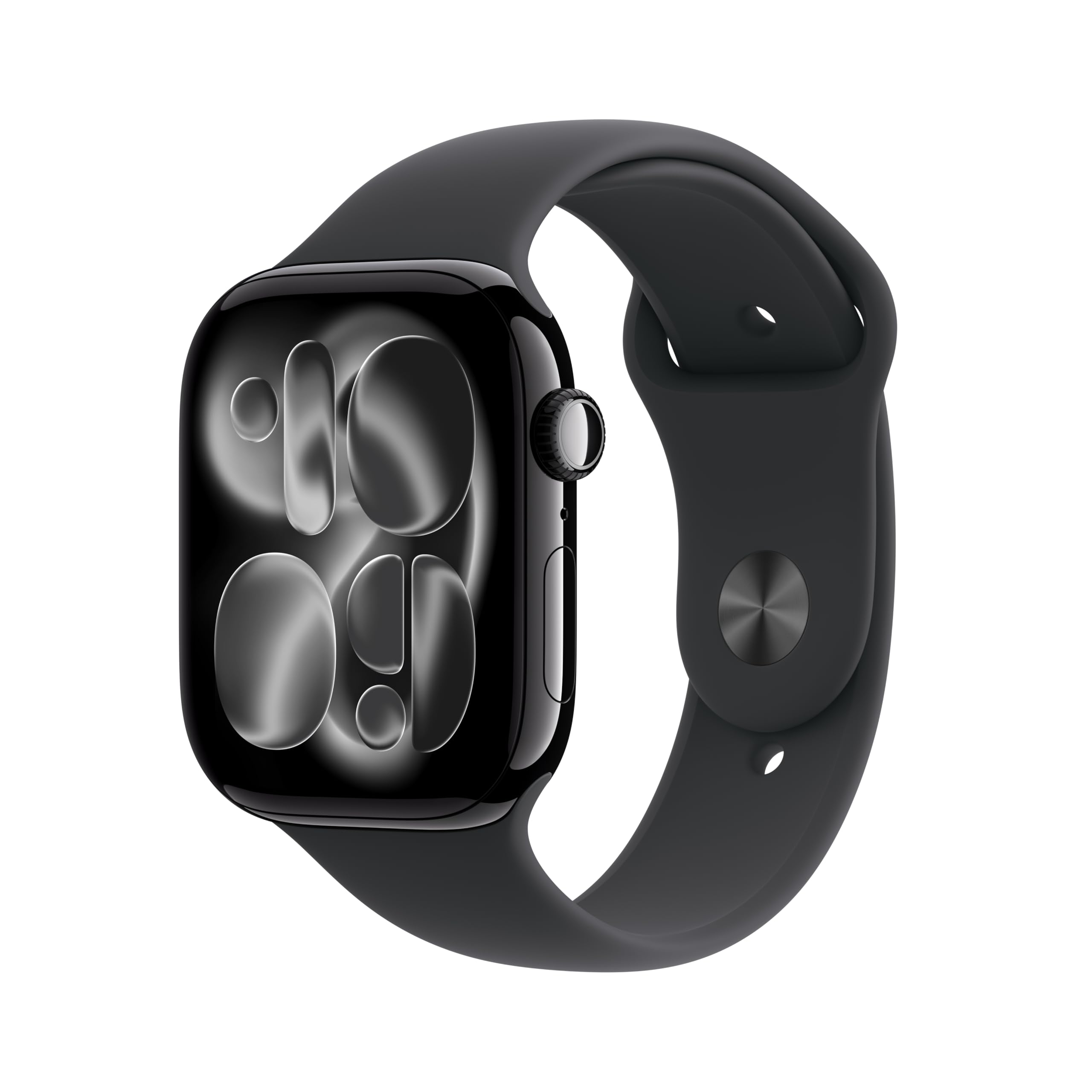 Apple Watch Series 11 [GPS 42mm] Smartwatch with Rose Gold Aluminum Case with Light Blush Sport Band - S/M., Fitness Tracker, Water Resistant (Renewed)