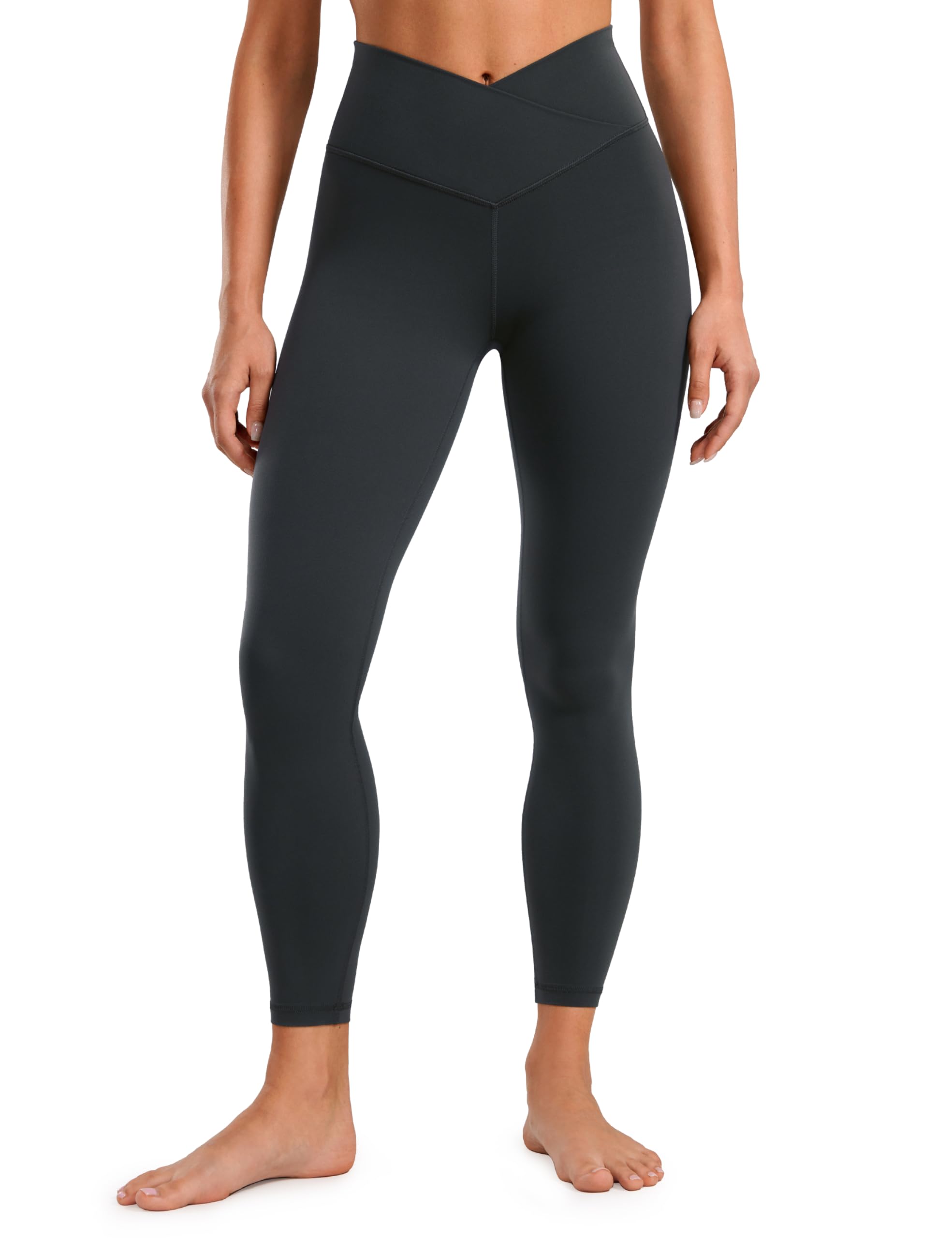 CRZ YOGA Crossover Waist Leggings 25"
