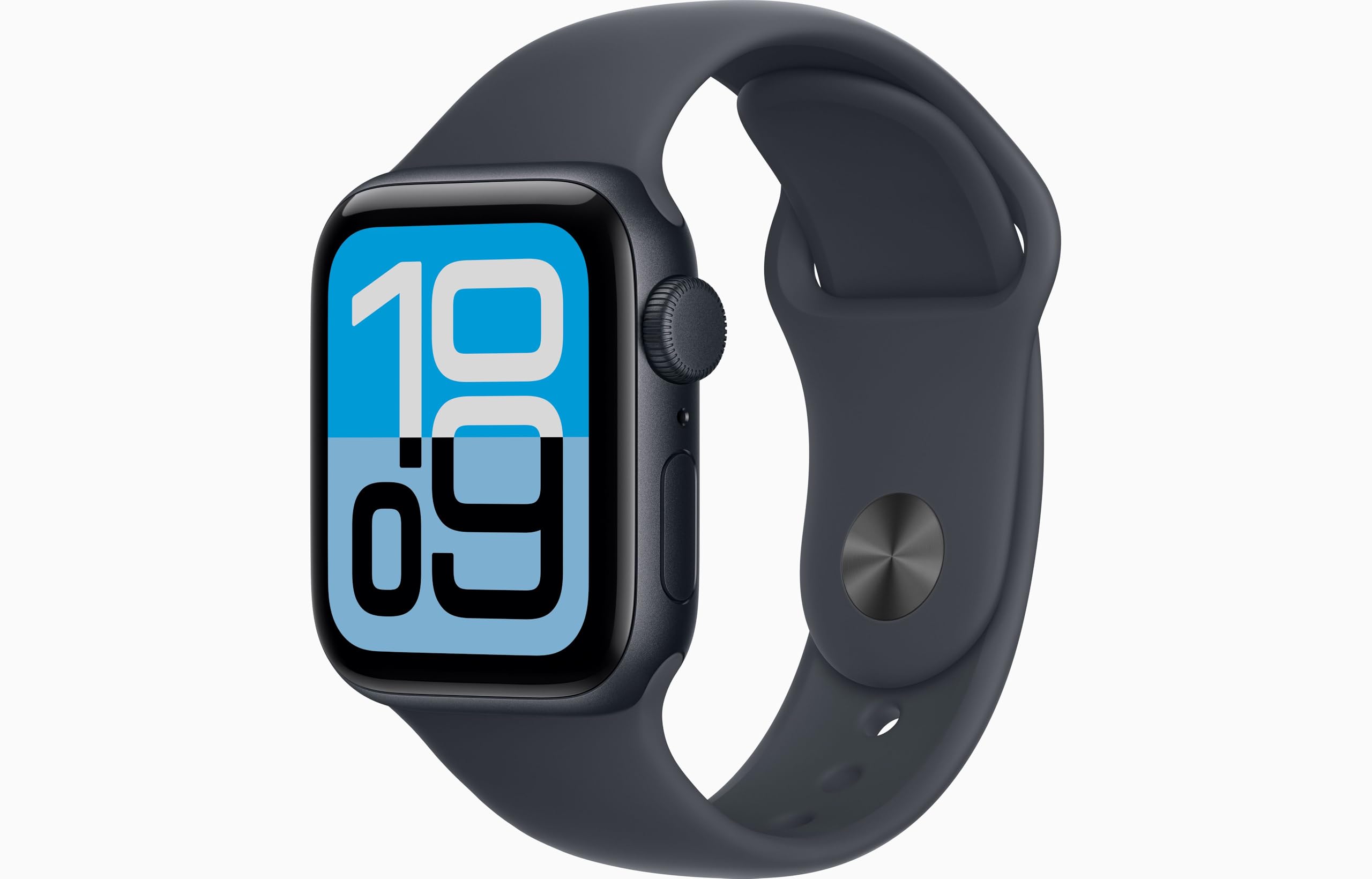 Apple Watch SE 3 [GPS + Cellular, 40mm] Midnight Aluminum Case with Black Sport Band, S/M (Renewed)
