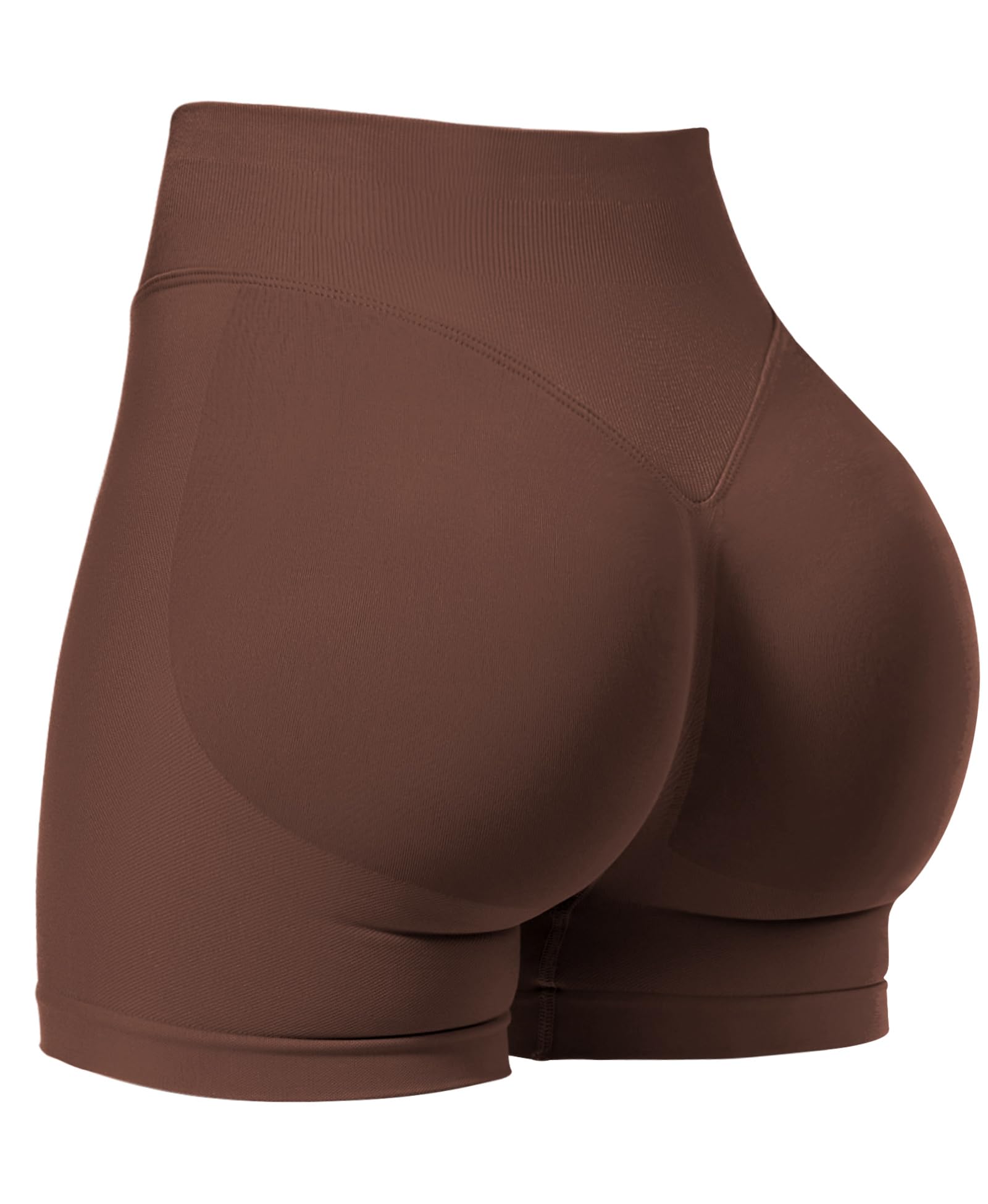 VOYJOY Women Workout Impact Shorts 2.5"/ 3.6"/ 4.5"/ 6" Scrunch Butt Booty | Tummy Control, High Waisted, Bike Short, Gentle Compression, for Women