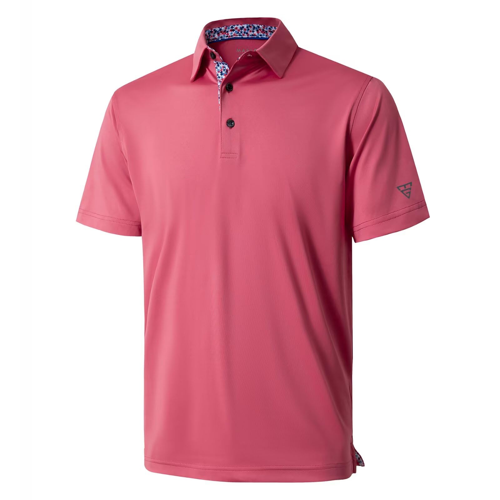 Mens Polo Shirts Short and Long Sleeve Casual Solid Stylish Dry Fit Performance Designed Collared Golf Polo Shirts for Men