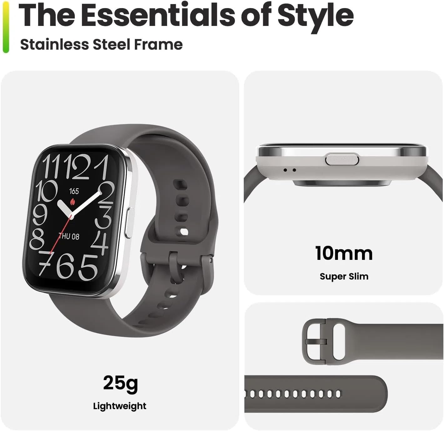 Amazfit Bip 5 Unity Smart Watch, 1.9" Screen, 11-Day Battery, iOS/Android