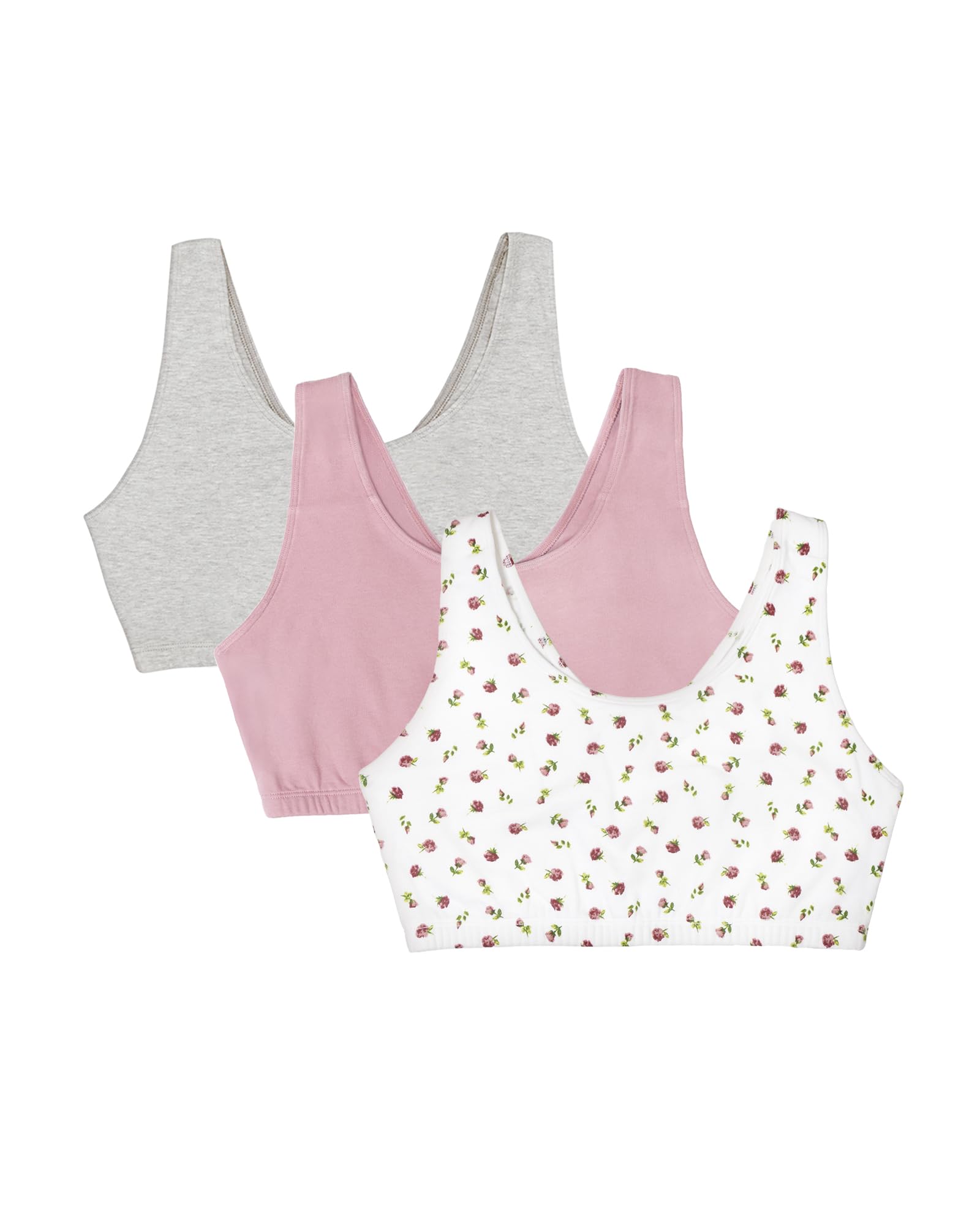 Fruit of the Loom Women's Cotton Tank Bra for Women - Ultimate Comfort & Breathable Fit