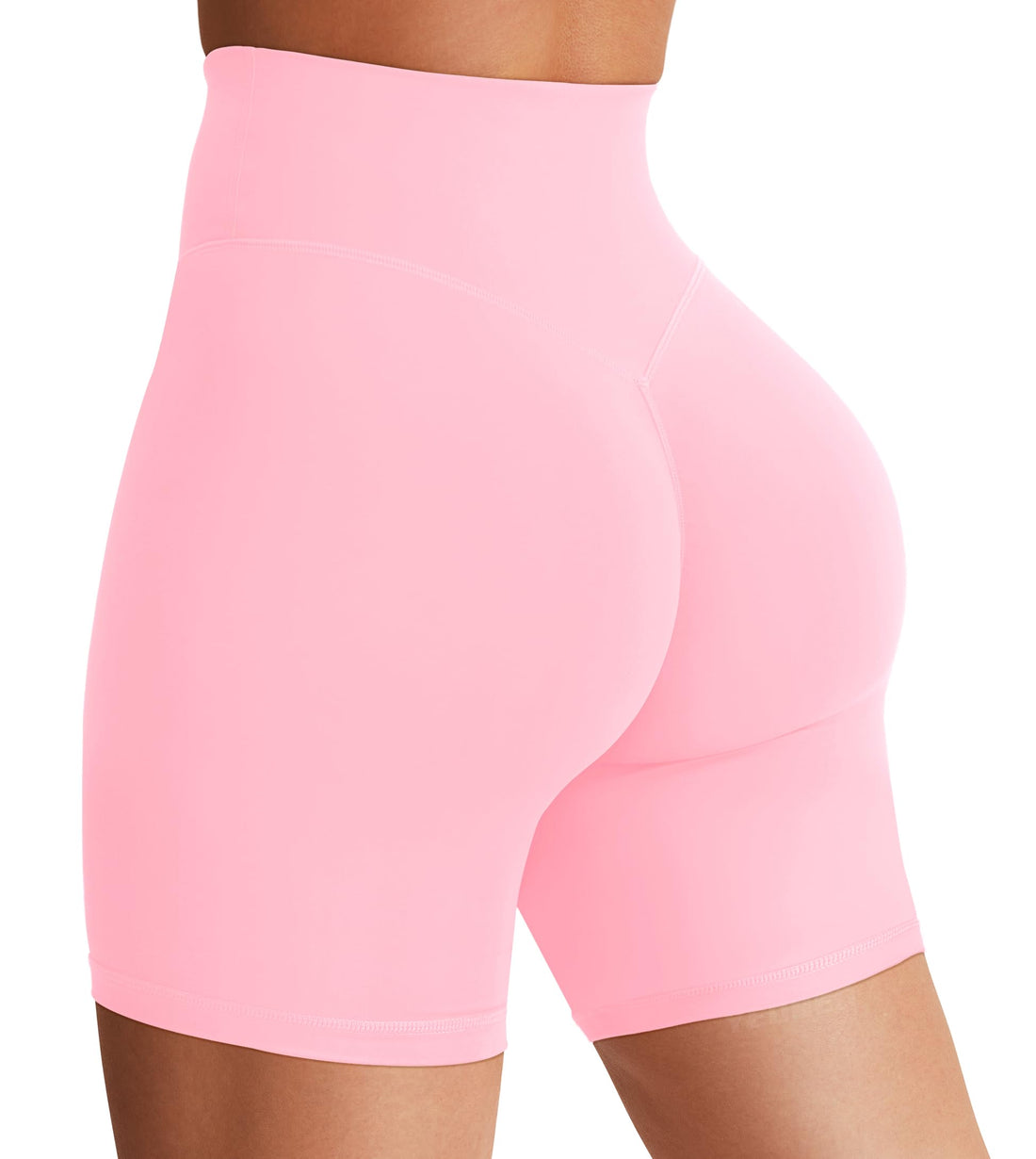 YEOREO SoftHue Women's Biker Shorts Workout Hidden Scrunch Gym Shorts | High Waist, Tummy Control, Buttery Soft, No Front Seam, Running Shorts, 3.6" /4.5" / 6"