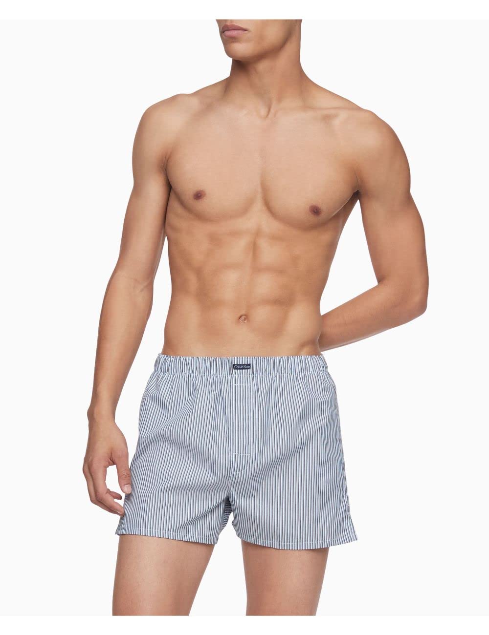 Calvin Klein Men's Underwear Cotton Classics 3-pack Woven Boxer