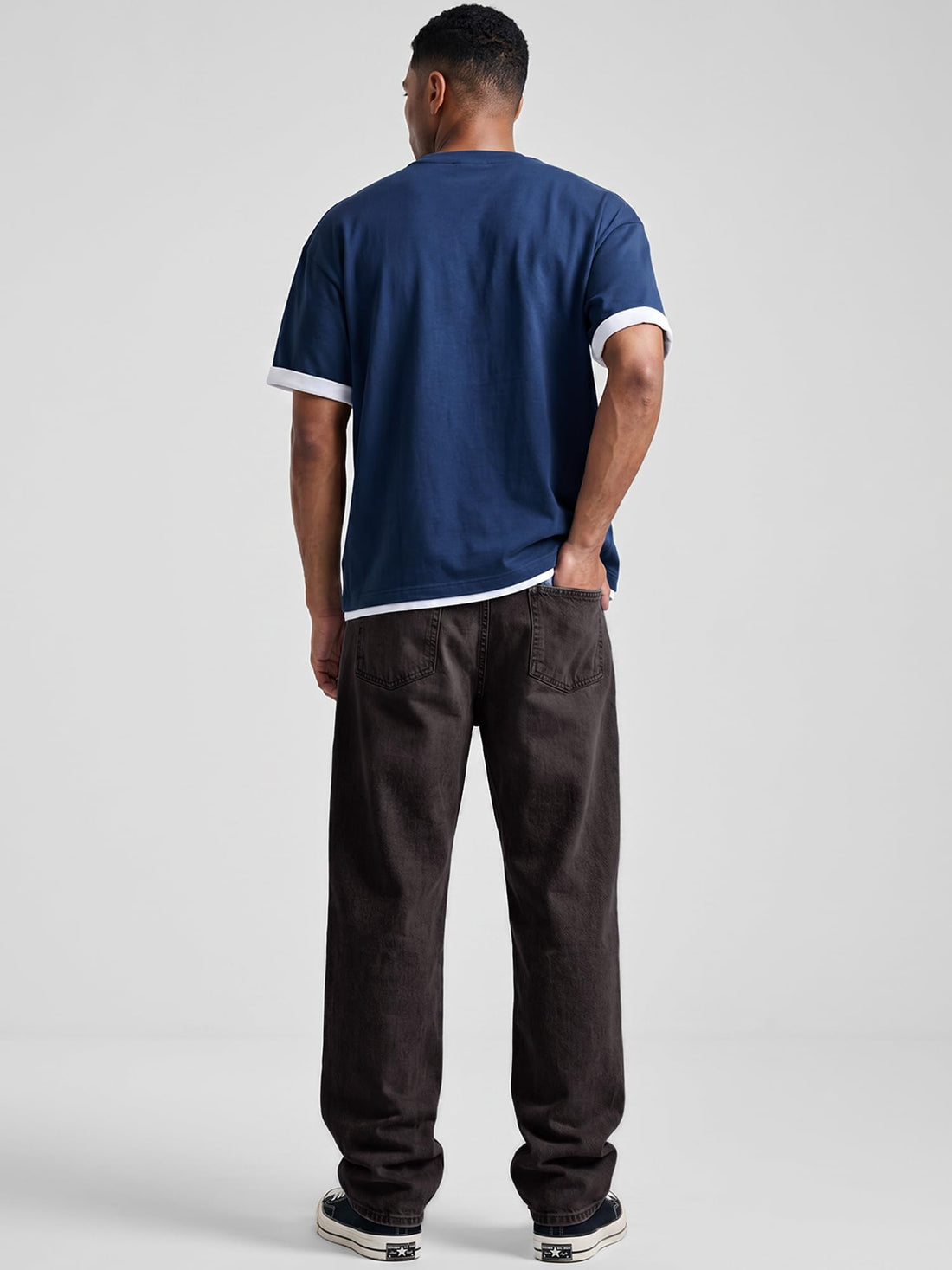 JMIERR Mens Baggy Jeans Wide Leg Y2K Loose Fit Denim Pants | Vintage Relaxed Loose Fit, Stretch, Straight Leg, Skater Streetwear, 5 Pockets, Casual Carpenter Jean, Hip Hop