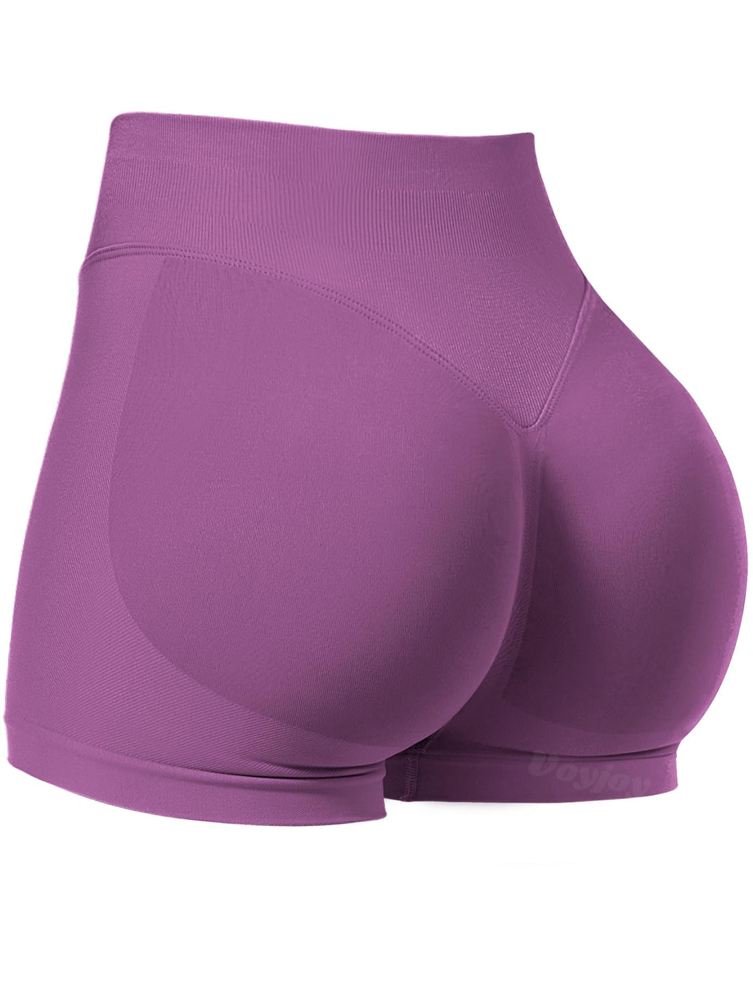 VOYJOY Women Workout Impact Shorts 2.5"/ 3.6"/ 4.5"/ 6" Scrunch Butt Booty | Tummy Control, High Waisted, Bike Short, Gentle Compression, for Women