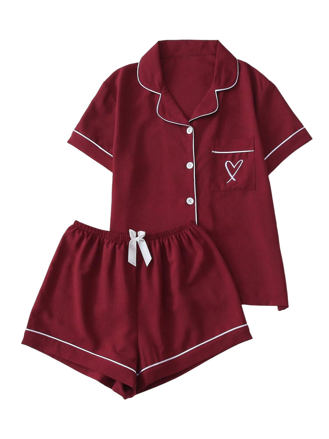 Verdusa Pajamas For Women Set 2 Piece Cute Pjs Sleepwear Lounge Sets