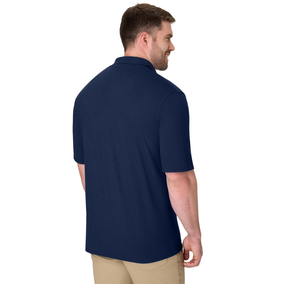Hanes Men’s X-Temp Short Sleeve Polo Shirt, Midweight Men's Shirt