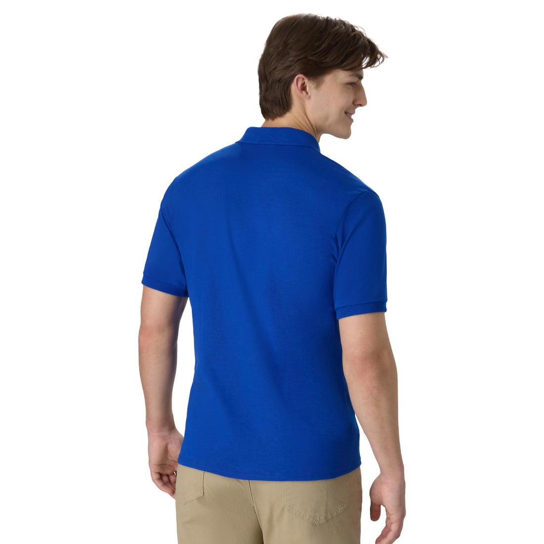 Hanes Men's Short Sleeve Jersey Pocket Polo (Pack of 2)