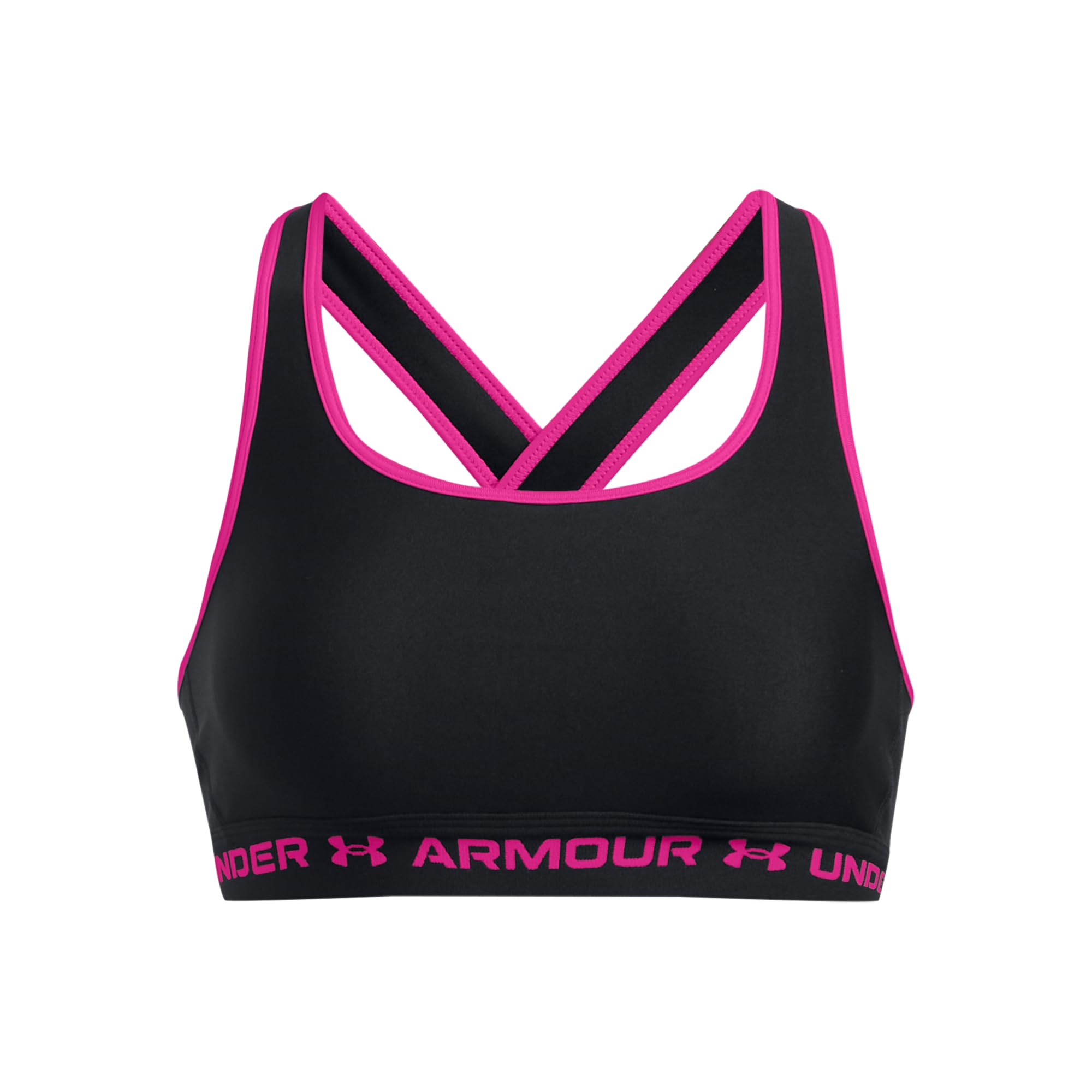 Under Armour Women's Crossback Mid Impact Sports Bra