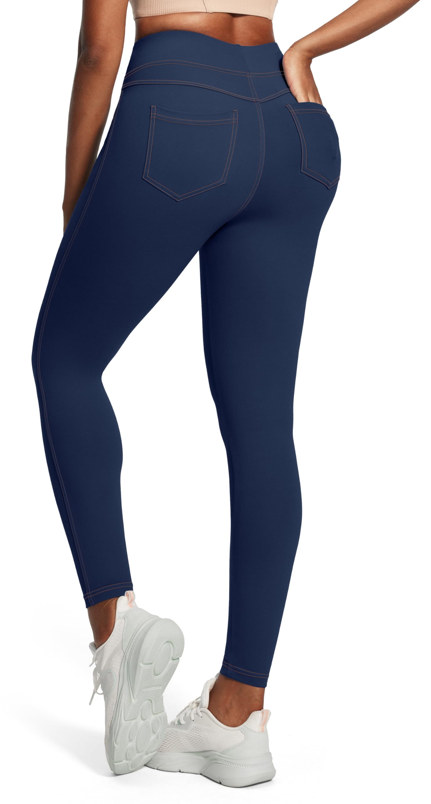 IUGA High Waist Yoga Pants with Pockets, Leggings for Women Tummy Control, Workout Leggings for Women 4 Way Stretch