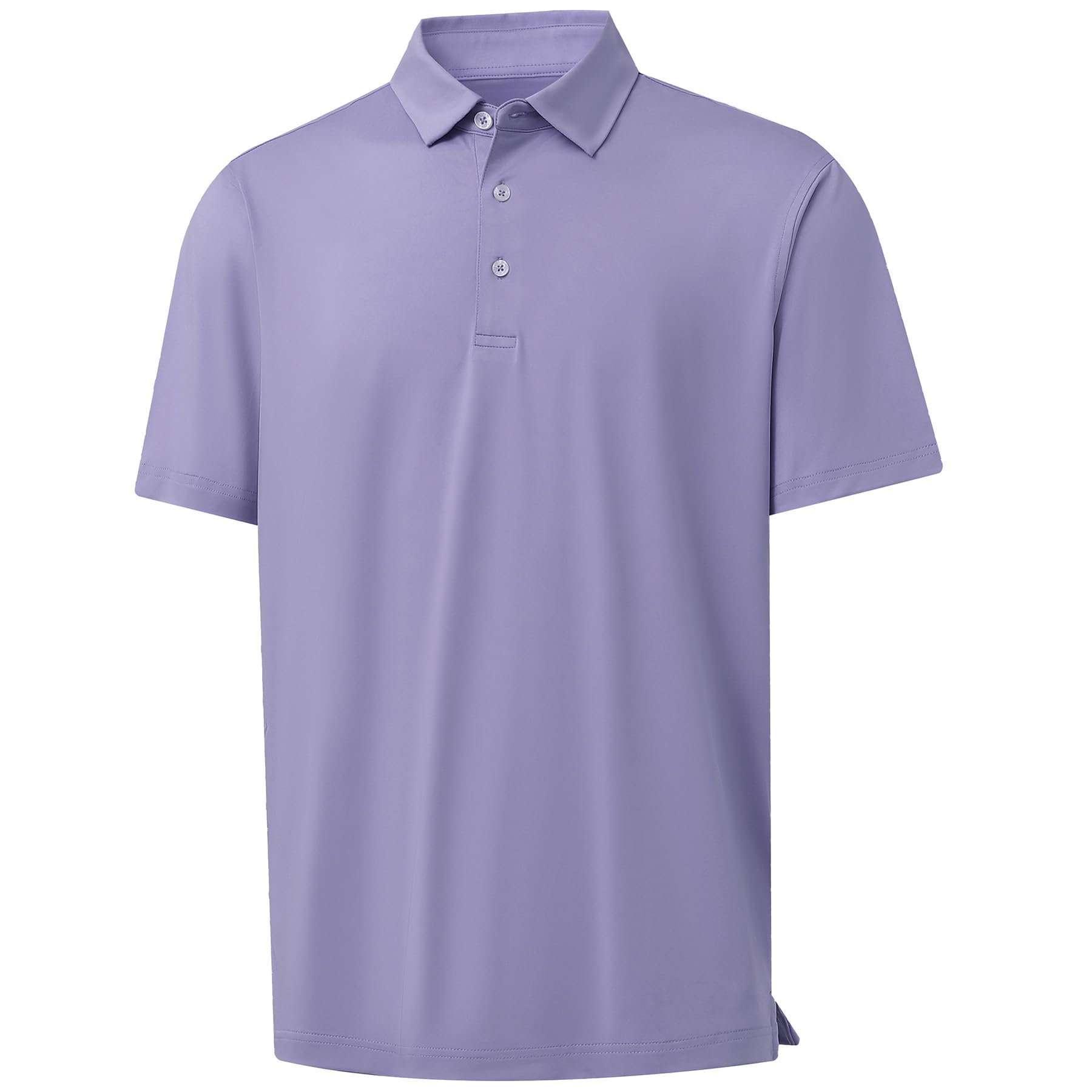 M MAELREG Golf Shirts for Men Dry Fit Performance Chest Print Color Block Moisture Wicking Casual Short Sleeve Polo Shirts