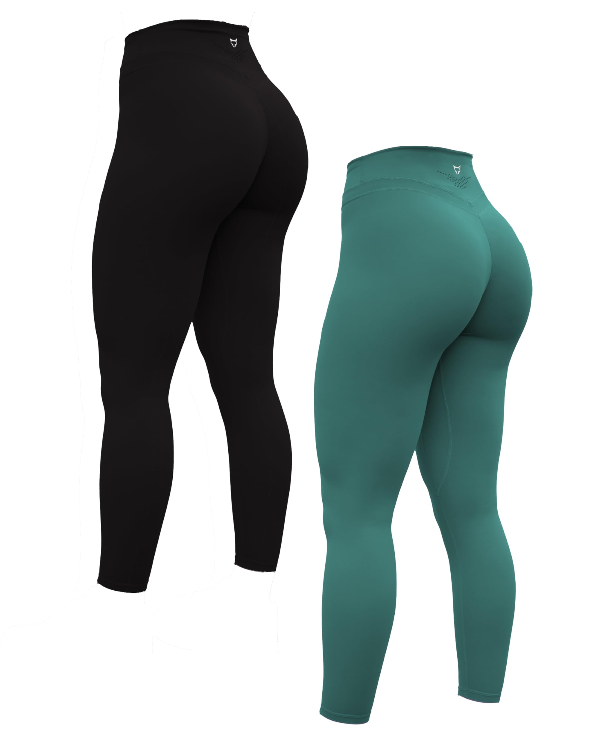 TomTiger Women's Yoga Leggings 25" High Waisted Tummy Control Athletic Workout Pants 7/8 for Gym, Pilates, Running