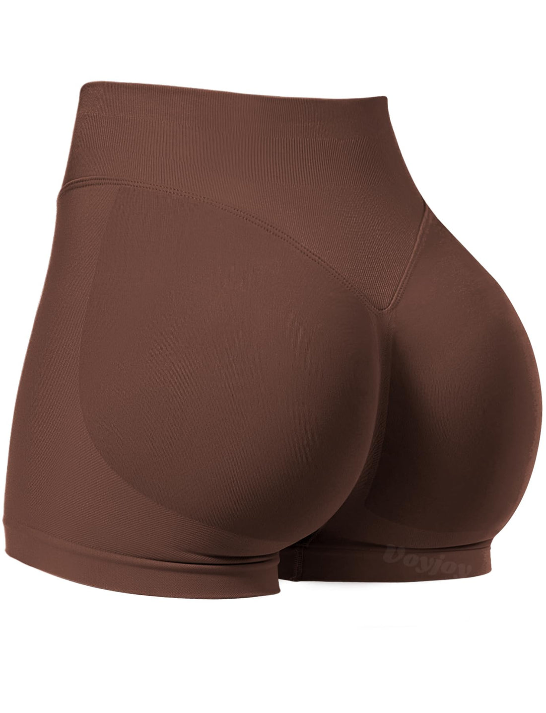 VOYJOY Women Workout Impact Shorts 2.5"/ 3.6"/ 4.5"/ 6" Scrunch Butt Booty | Tummy Control, High Waisted, Bike Short, Gentle Compression, for Women