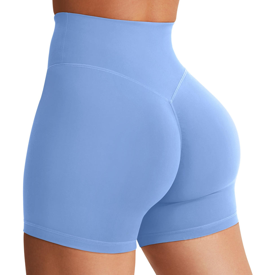 YEOREO SoftHue Women's Biker Shorts Workout Hidden Scrunch Gym Shorts | High Waist, Tummy Control, Buttery Soft, No Front Seam, Running Shorts, 3.6" /4.5" / 6"