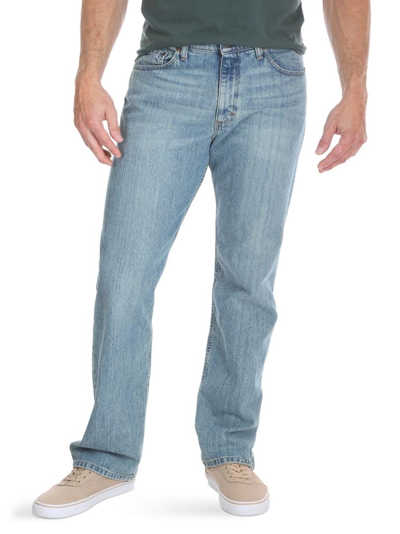 Wrangler Authentics Men's Regular Fit Comfort Flex Waist Jean