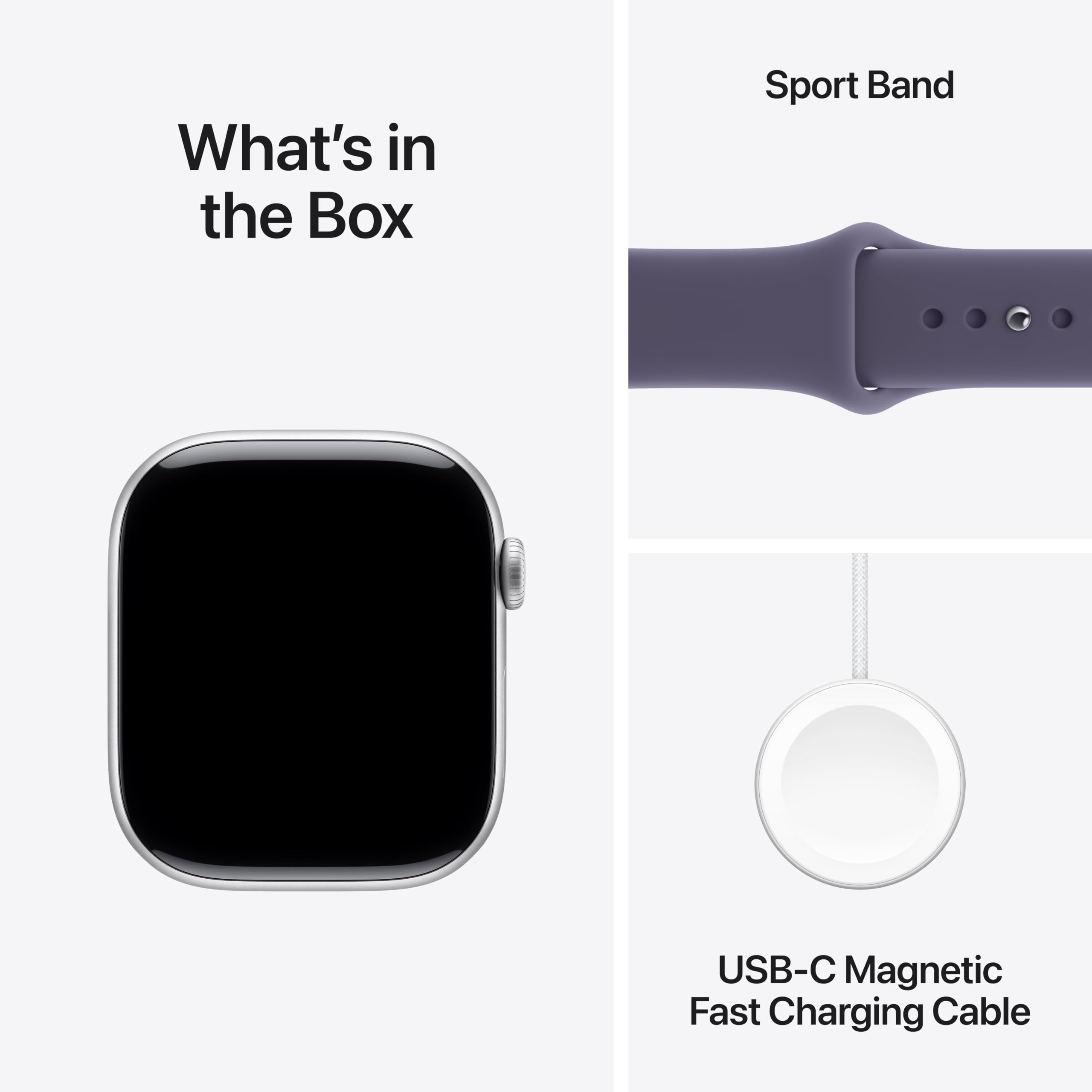 Apple Watch Series 11 [GPS 42mm] Smartwatch with Rose Gold Aluminum Case with Light Blush Sport Band - S/M. Sleep Score, Fitness Tracker, Health Monitoring, Always-On Display, Water Resistant