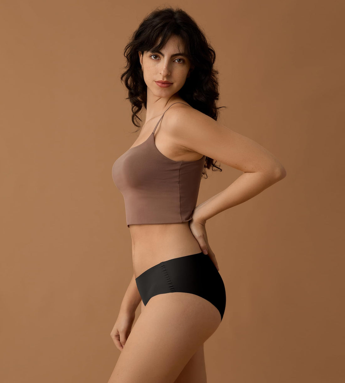 SHARICCA Womens Seamless Underwear No Show Hipster Panties Invisible Lightweight Nuage Bikinis Briefs Microfiber Pack