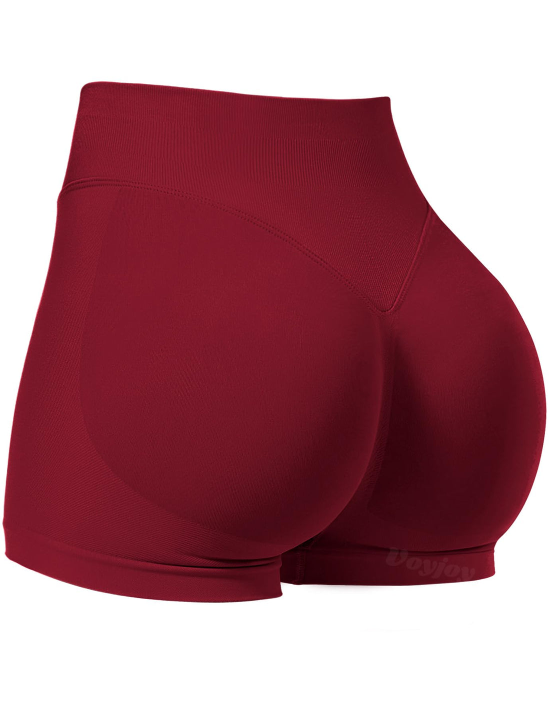 VOYJOY Women Workout Impact Shorts 2.5"/ 3.6"/ 4.5"/ 6" Scrunch Butt Booty | Tummy Control, High Waisted, Bike Short, Gentle Compression, for Women