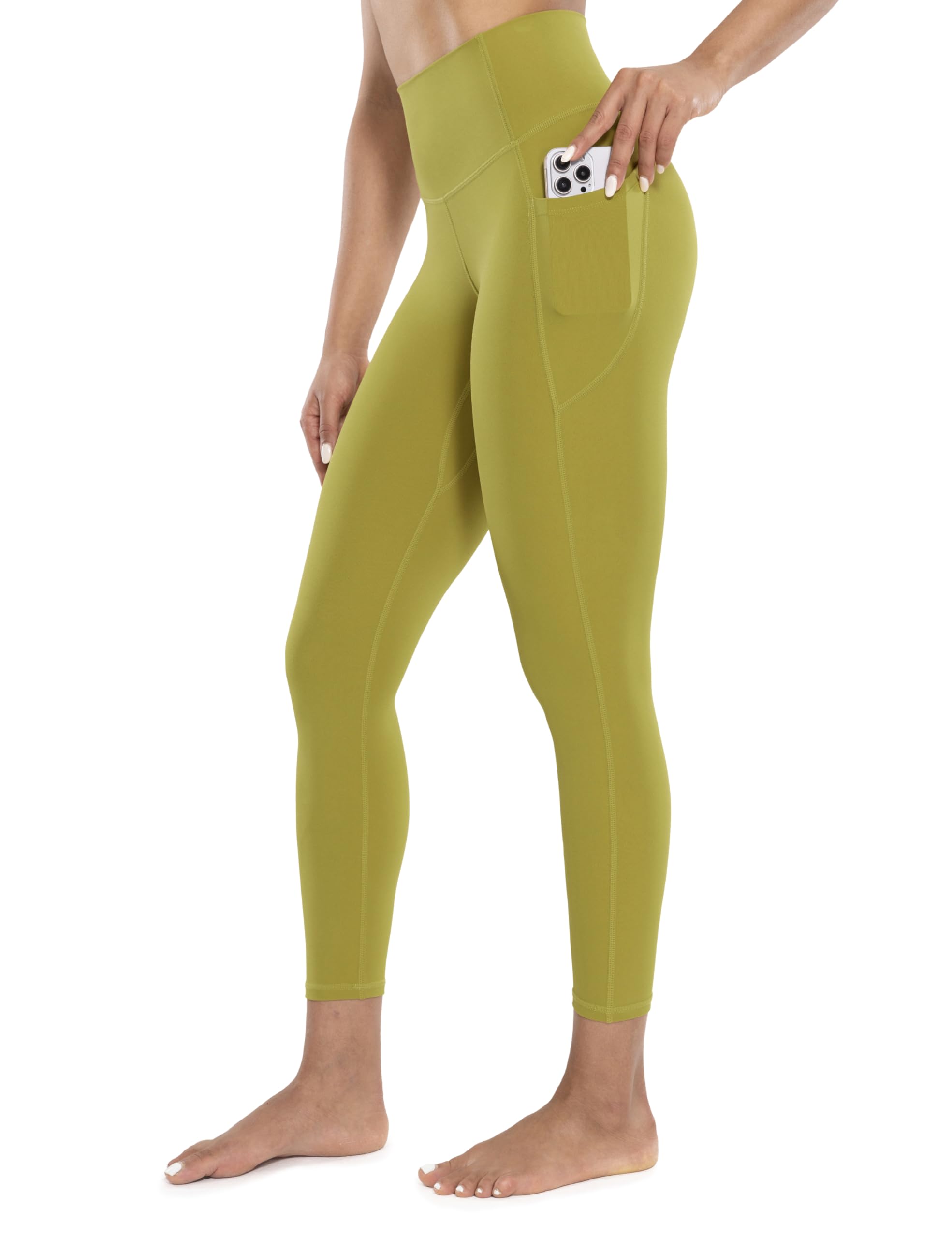 ENERBLOOM Workout Leggings with Pockets for Women High Waist 25"/28"