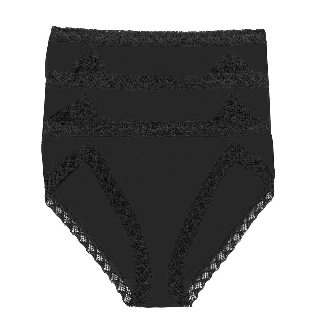 Natori Women's Pima Bliss French Cut Briefs 3 Pack