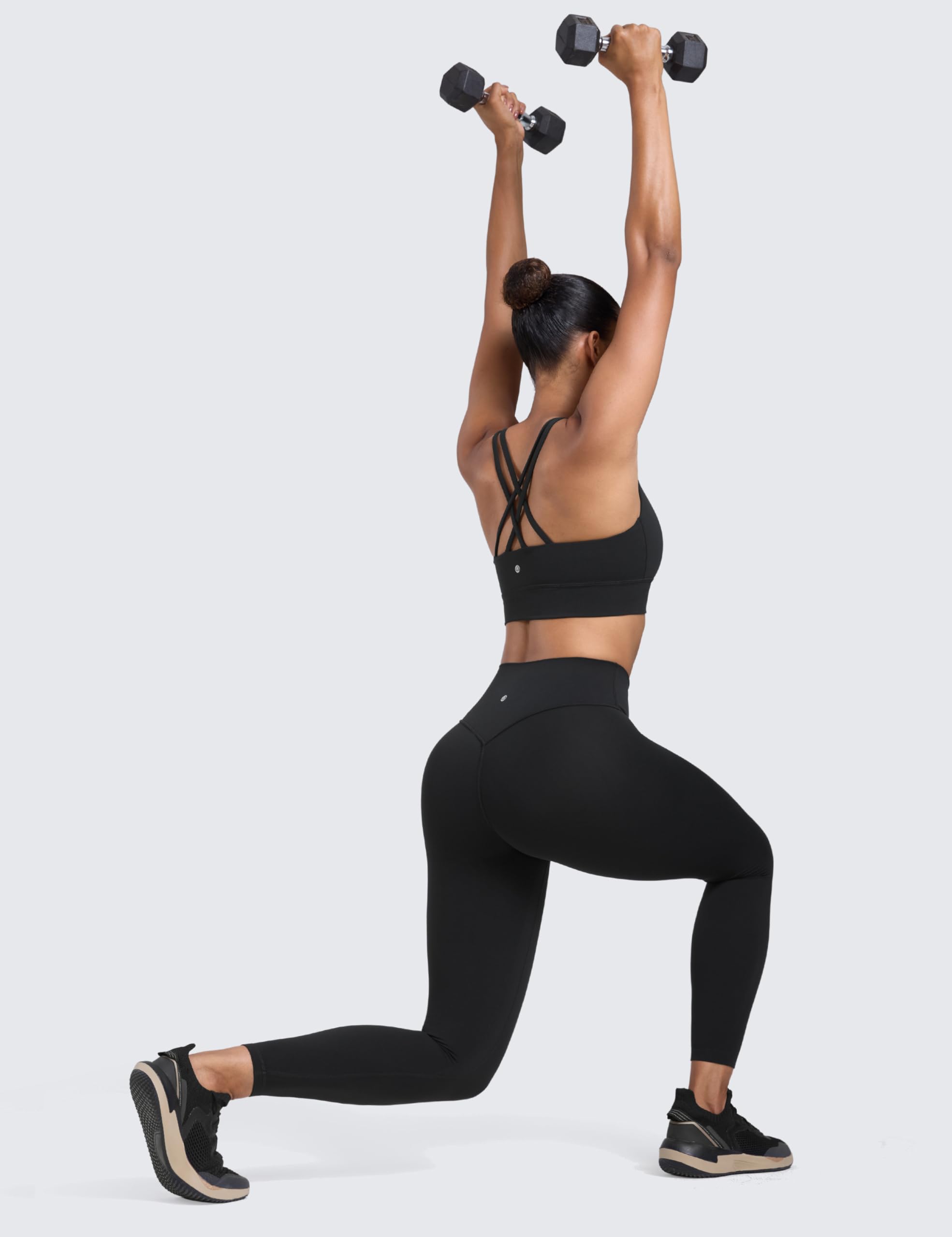 CRZ YOGA Secretsculpt Leggings 25" | Butterlift, Buttery Soft, Moderate Compression, Workout, Pilates, No Front Seam, Booty Scrunch Butt, High Waist, for Women