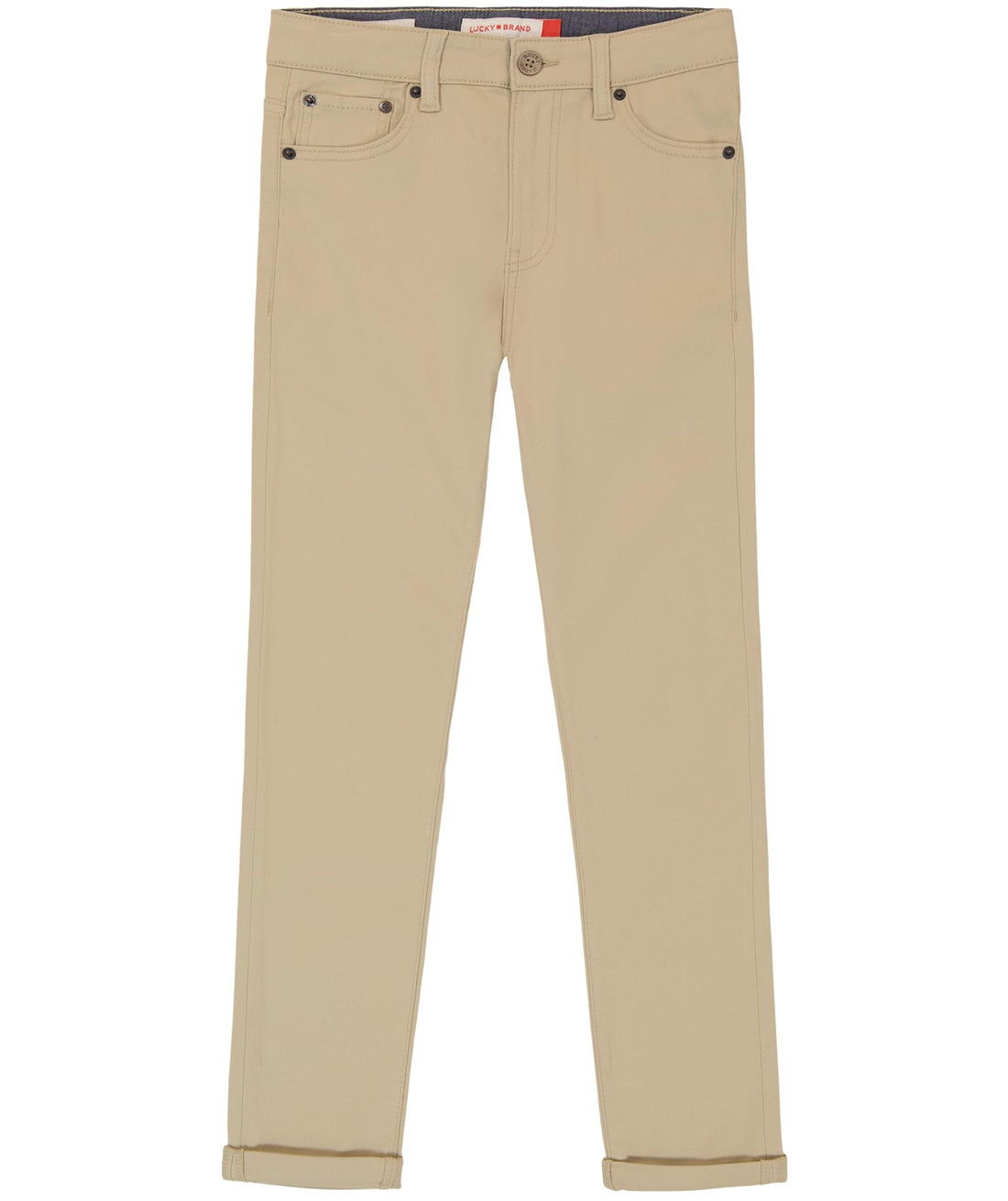 Lucky Brand Boys' Skinny Fit Stretch Twill Pants