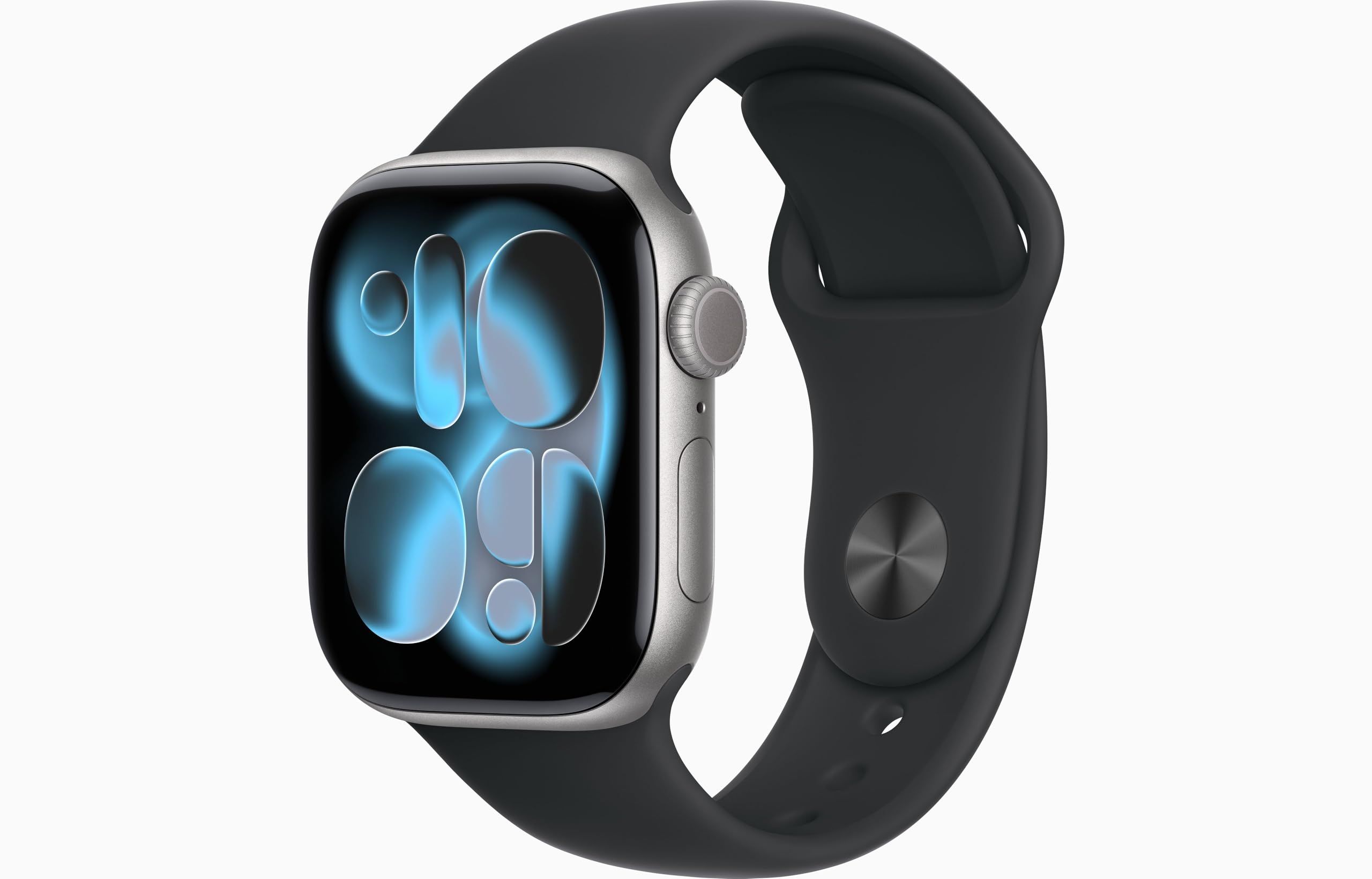 Apple Watch Series 11 [GPS 42mm] Smartwatch with Rose Gold Aluminum Case with Light Blush Sport Band - S/M., Fitness Tracker, Water Resistant (Renewed)