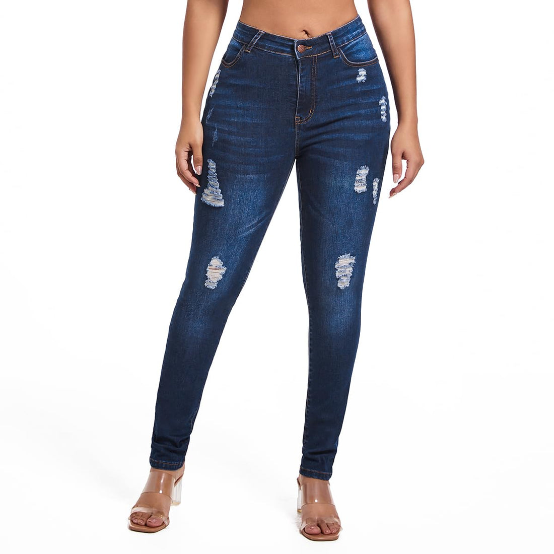 FISCLOSIN Women Colombian Design,Butt Lift,Sexy Skinny Jeans,Stretch Denim Pants