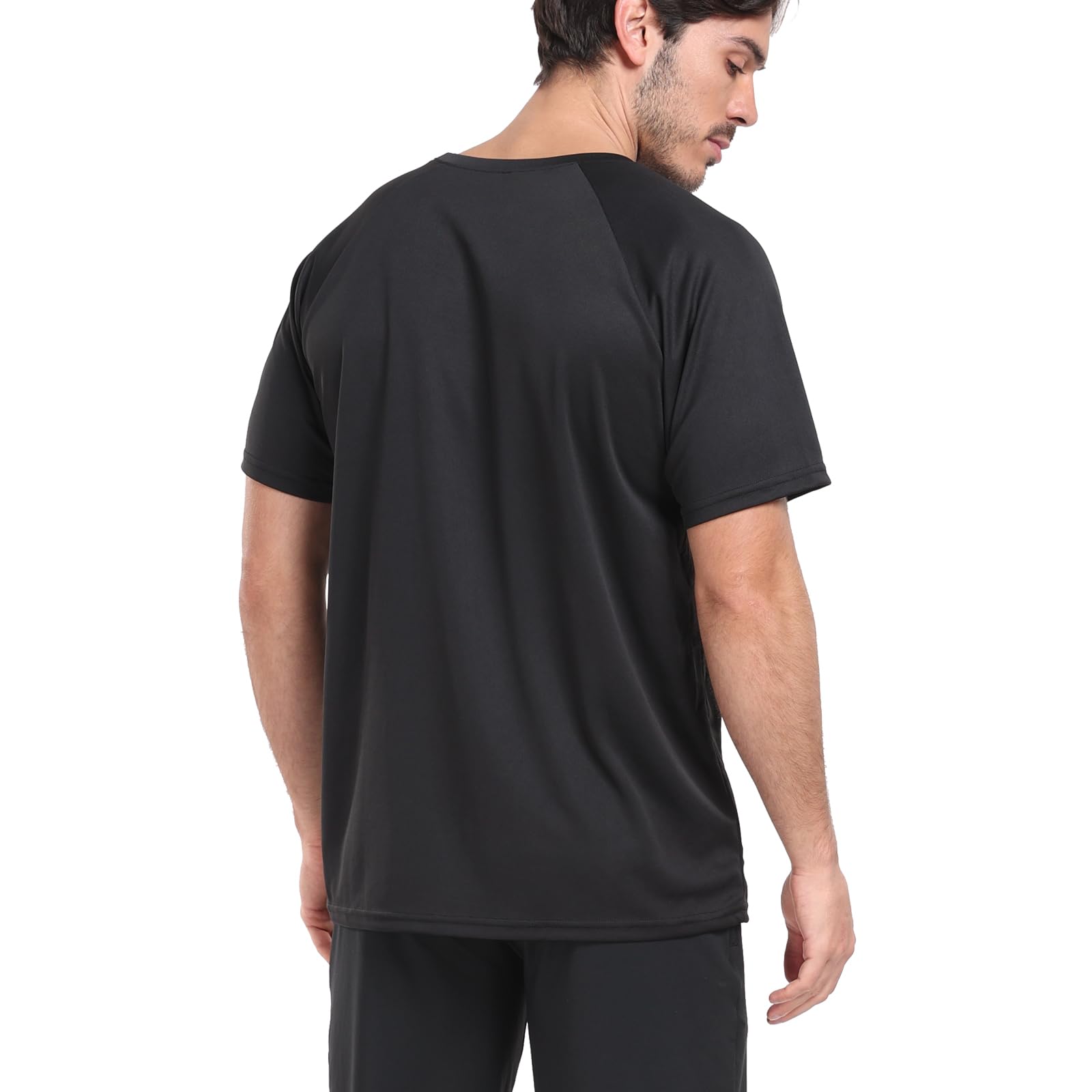 HovSiyla 1/5 Pack Running Shirts Men Sport Tops Dry Fit Gym Wicking Athletic T Shirts Breathable Cool Workout Shirts